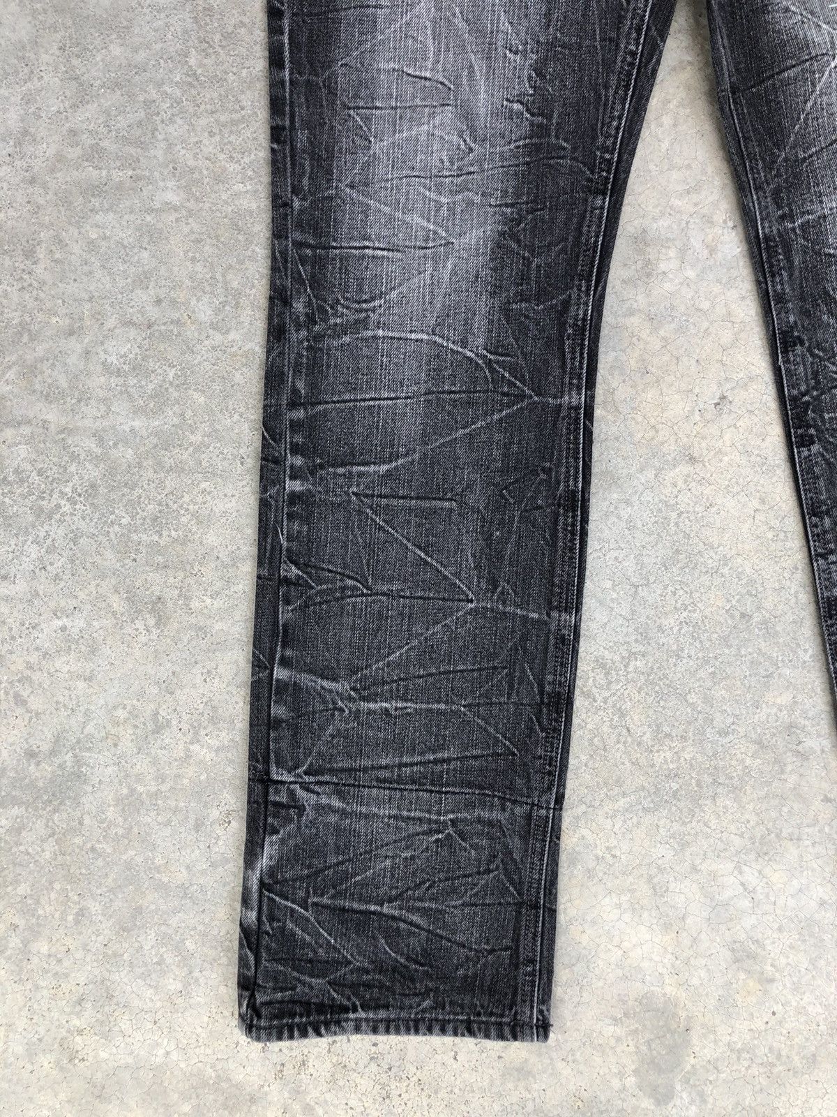 Hysteric Glamour Japanese Double Focus Double Waist Distressed Jeans Size US 33 - 6 Thumbnail