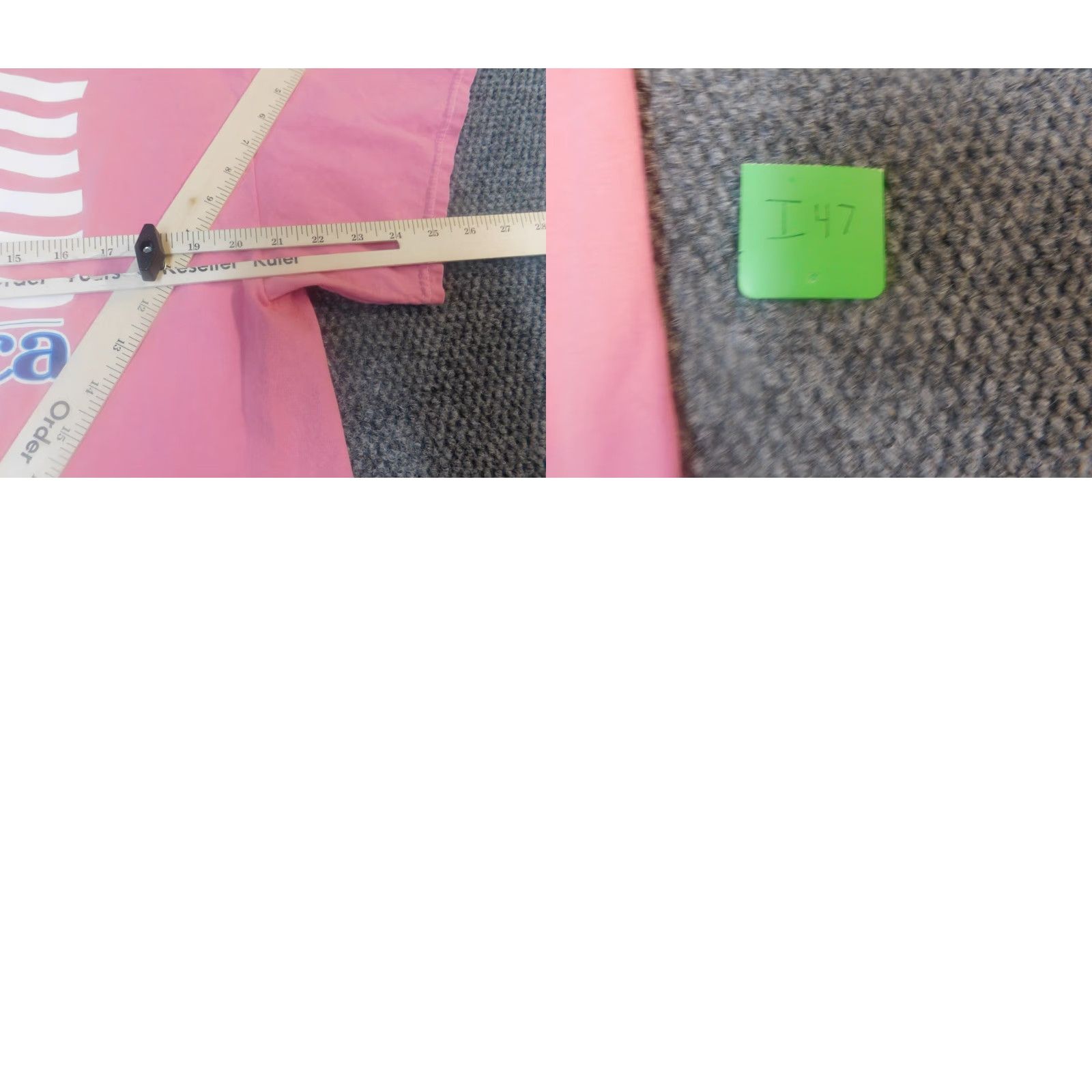 Vintage Benny & Belle Womens XL Pink Plaid T-Shirt Cap Sleeve Collared 100% Cotton Flannel Breathable Casual Modern Vintage: No Size XL / US 12-14 / IT 48-50 - 9 Thumbnail