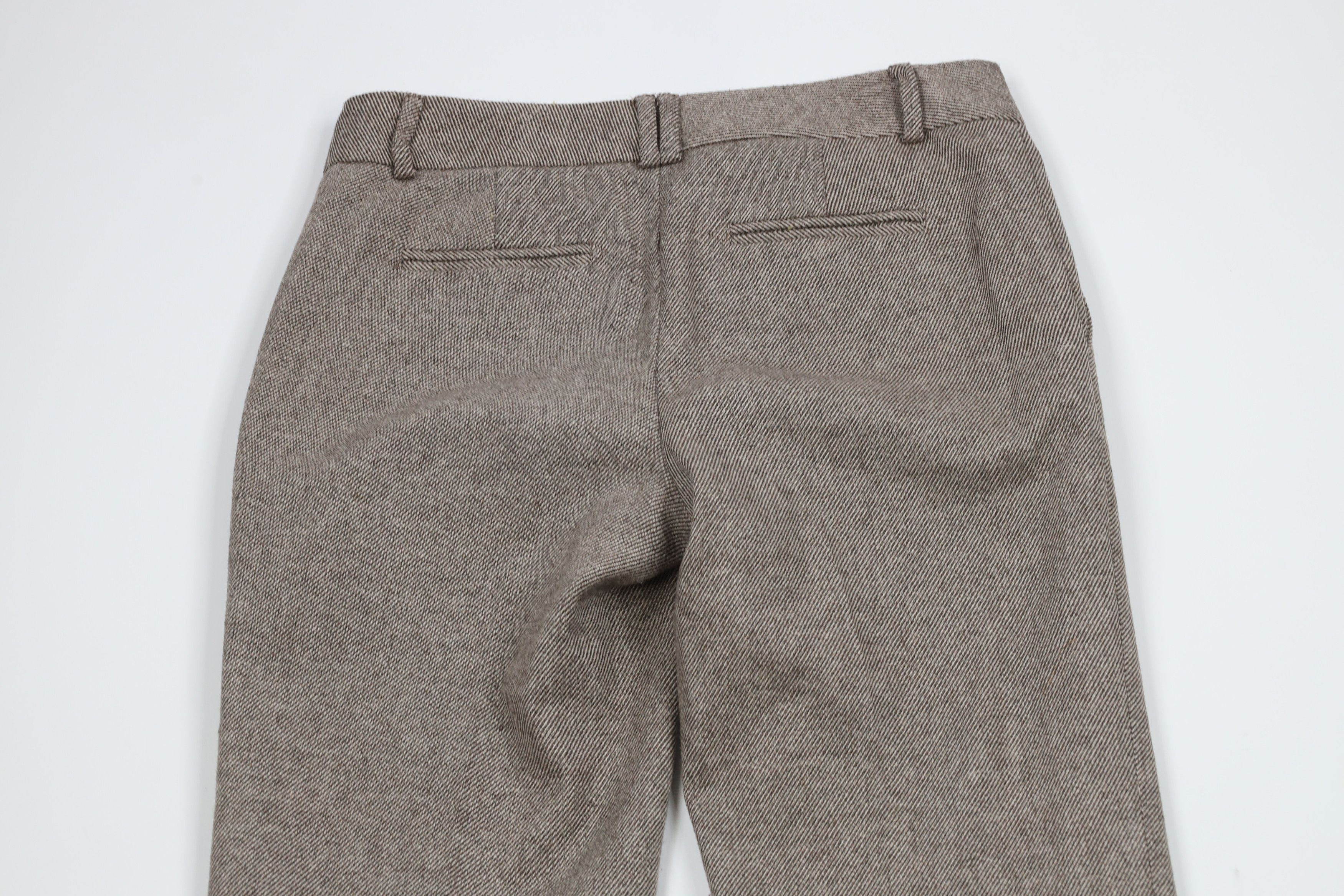 Banana Republic × Vintage Vintage Y2K Banana Republic Wool Blend Wide Leg Chino Pants Size 26" / US 2 / IT 38 - 14 Thumbnail