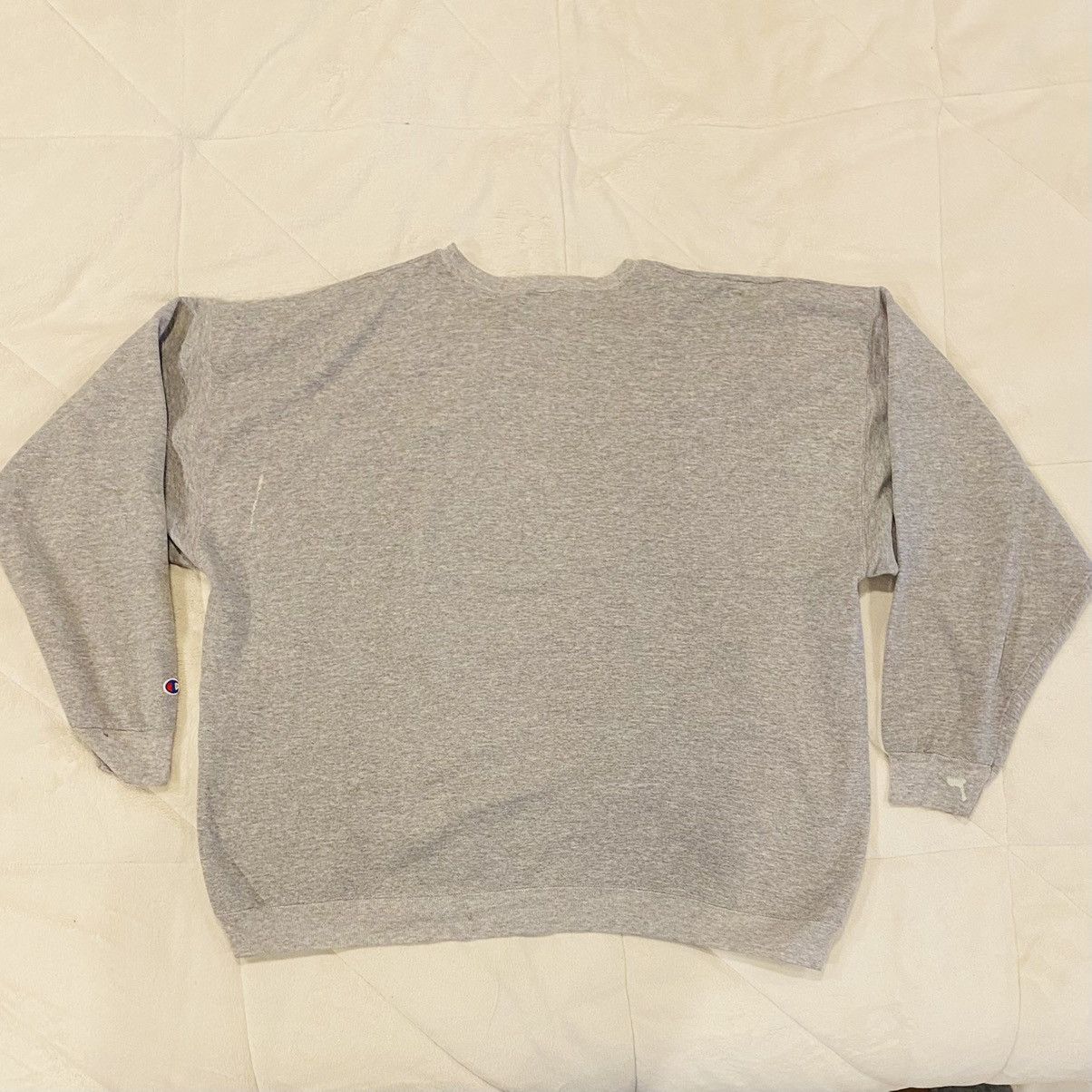 Champion × Vintage Vintage 90s Yale Champion Reverse Weave Gray Sweatshirt XXL Size US XXL / EU 58 / 5 - 2 Thumbnail