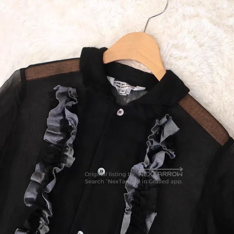 Comme des Garcons Comme Des Garcons Transparent shirt dress Size M / US 6-8 / IT 42-44 - 4 Thumbnail