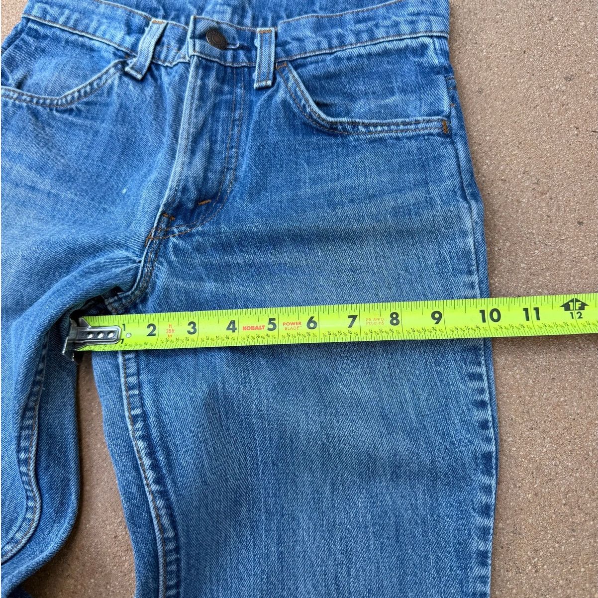Levi's Vtg 80's Levi's 684 Orange Tab Bellbottom Flare Jeans 27x30 Size 27" / US 4 / IT 40 - 13 Thumbnail