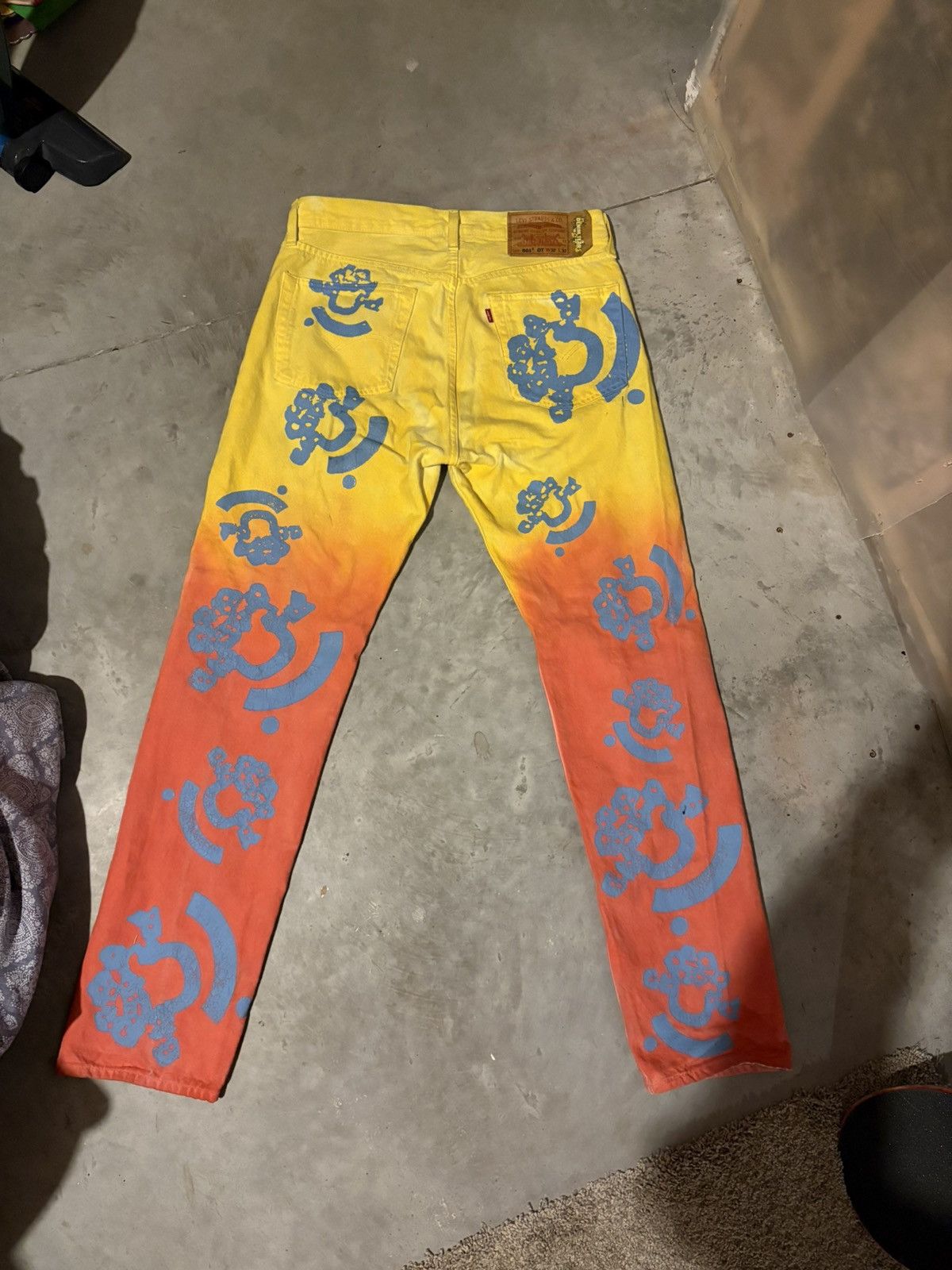 (B).Stroy × DENIM TEARS Bstroy Denim Tears Size US 32 / EU 48 - 2 Thumbnail