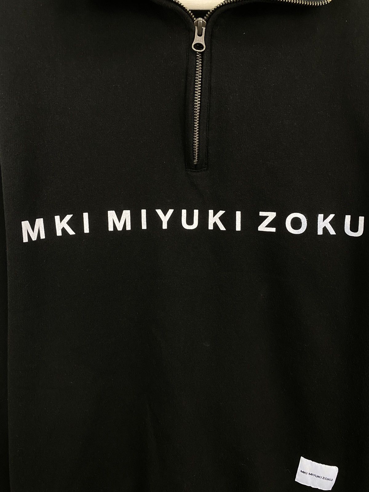 Mki Miyuki Zoku 🇯🇵 Mki Miyuki Zoku 1/4 zip Sweatshirt Casual Japan Style Size US M / EU 48-50 / 2 - 4 Thumbnail