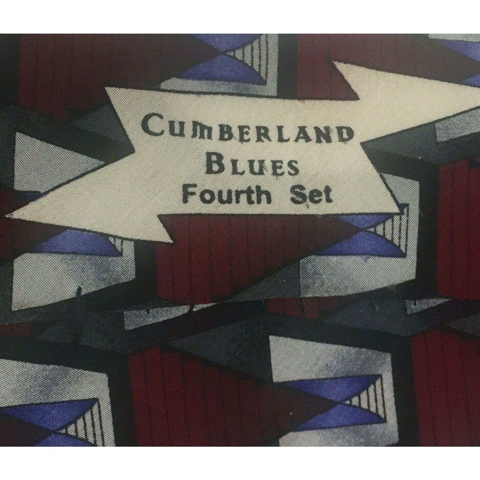 Grateful Dead Grateful Dead Cumberland Blues Forth Set Red Silk Necktie Size ONE SIZE - 5 Thumbnail