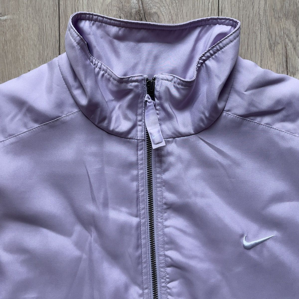 Nike Nike NRG Solo Swoosh Satin Bomber Jacket Size L / US 10 / IT 46 - 6 Thumbnail