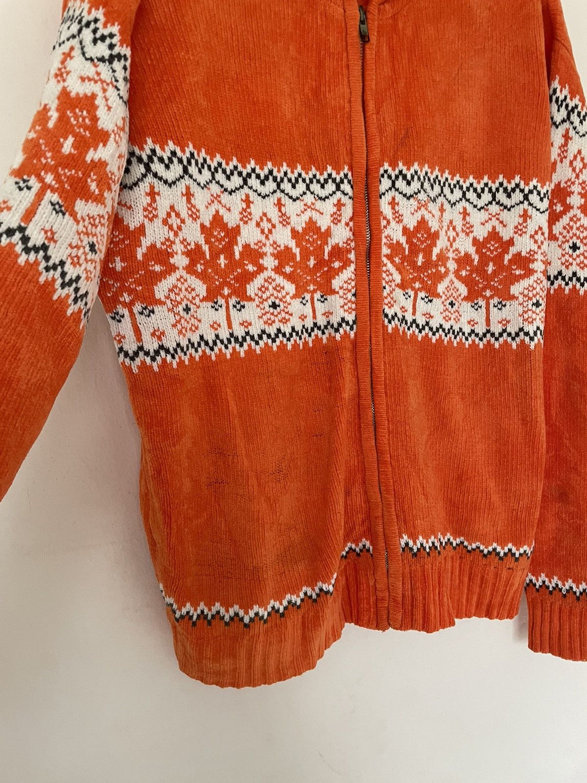 Japanese Brand FOGATY HOUSE KNIT SWEATSHIRT WITH HOODIE Size US L / EU 52-54 / 3 - 3 Thumbnail