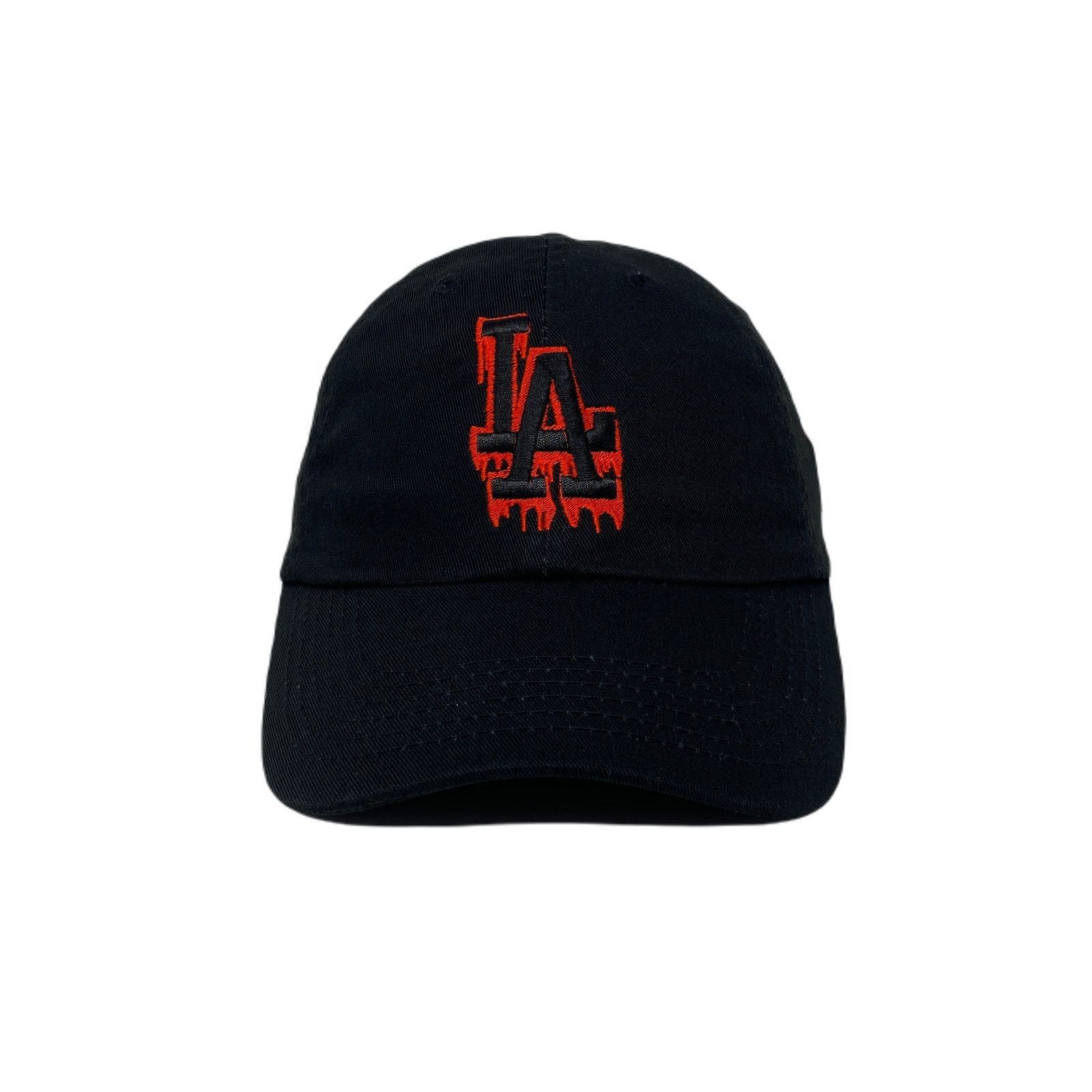 Other Los Angeles LA Halloween Blood Drip Red (Mask) Dad Hat Size ONE SIZE - 4 Thumbnail