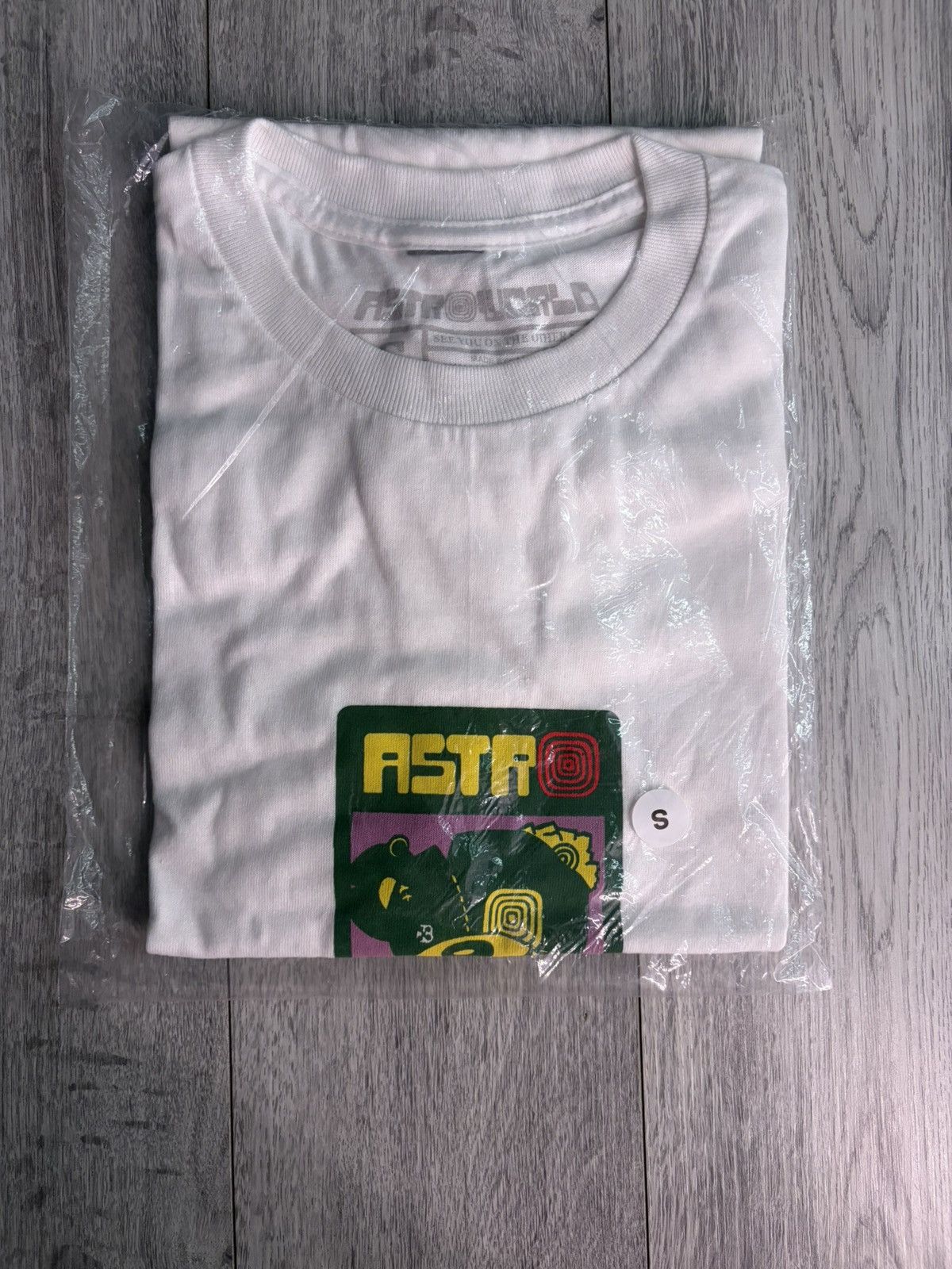 Travis Scott Travis Scott Scare Bear Tee White Size US S / EU 44-46 / 1 - 2 Thumbnail