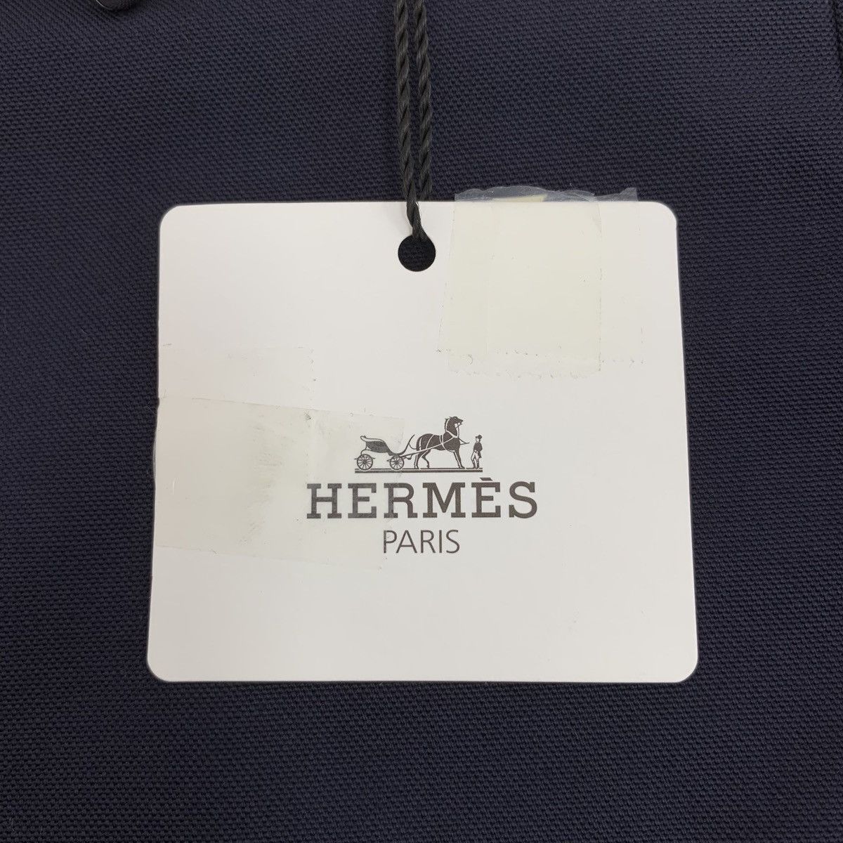 Hermes Hermes Dark Blue Bell Chain Cotton Casual Mini Skirt K26WX Size 26" / US 2 / IT 38 - 8 Thumbnail