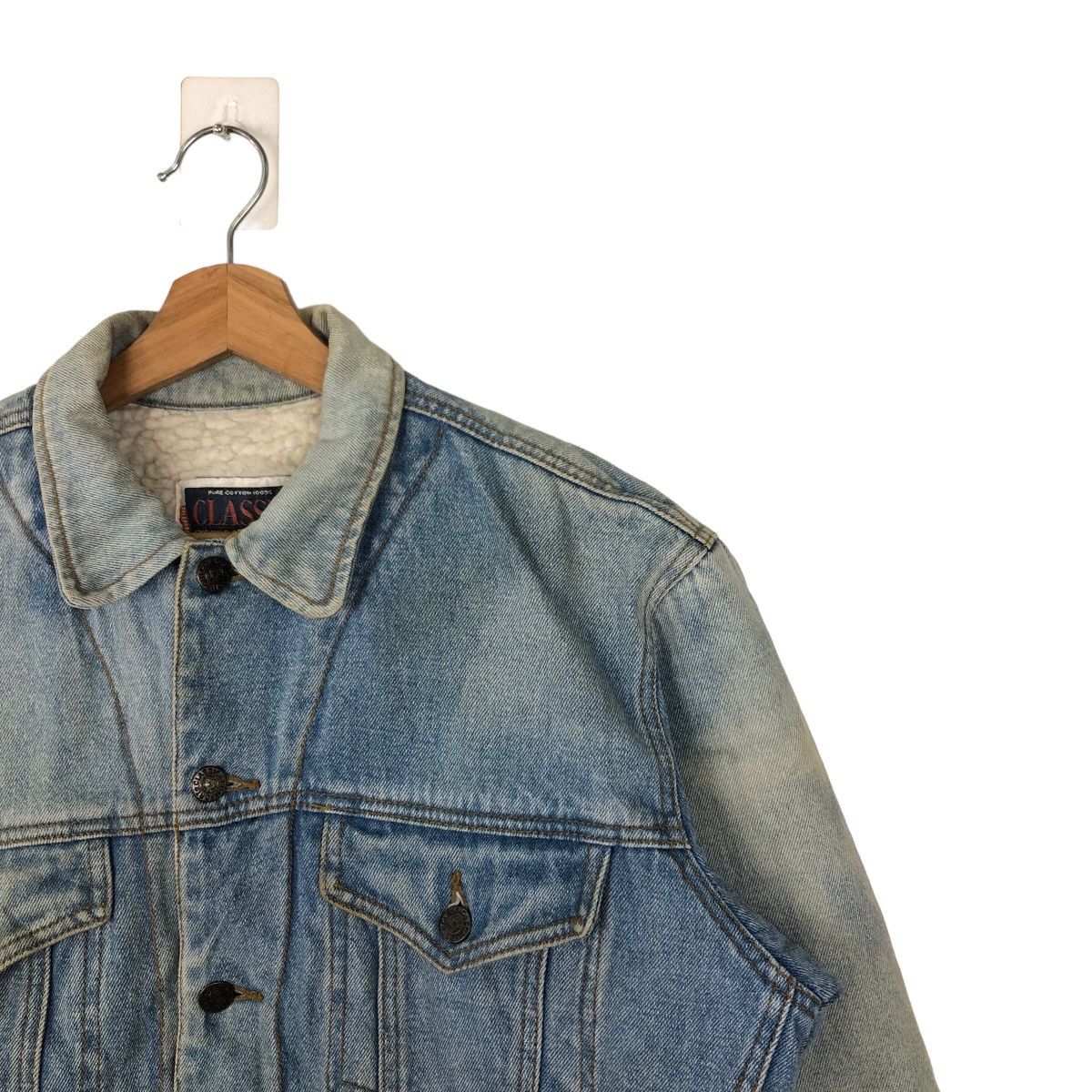 Japanese Brand 🔥VINTAGE TRUCKER DENIM JACKET CLASSIC TASS FENDER Size US L / EU 52-54 / 3 - 5 Thumbnail