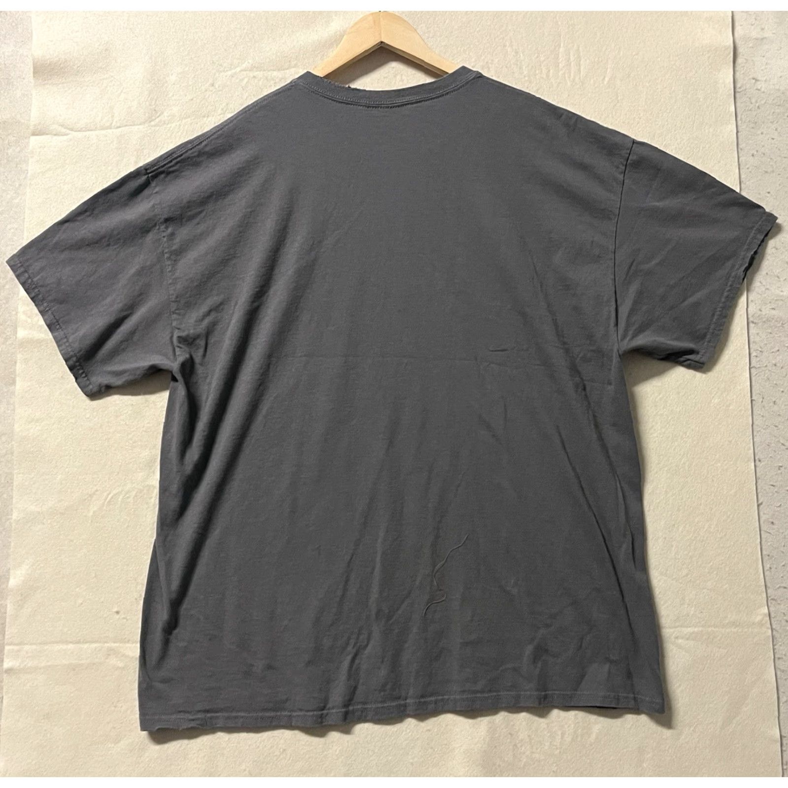 Vintage The Rolling Stones Graphic T Shirt Gray XL Women's Short Sleeve Cotton Crew Neck Pullover Casual Music Flaws Size XL / US 12-14 / IT 48-50 - 2 Thumbnail