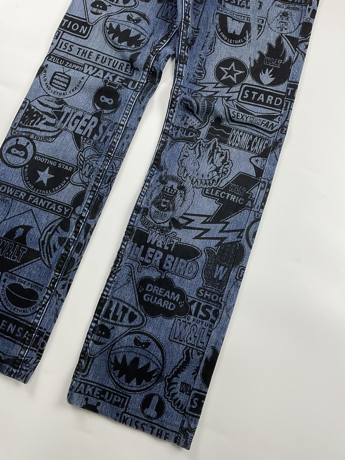 Walter Van Beirendonck Vintage Walter Van Beirendonck All Over Print Jeans Size US 28 / EU 44 - 6 Thumbnail