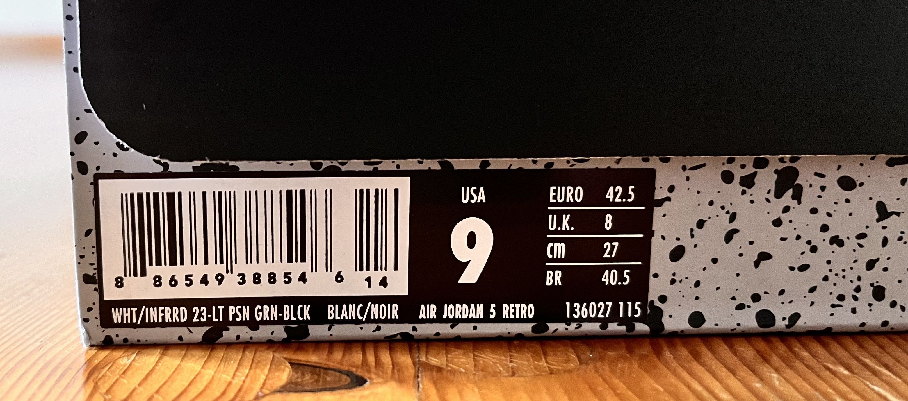 Jordan Brand Air Jordan 5 Retro Size US 9 / EU 42 - 3 Thumbnail