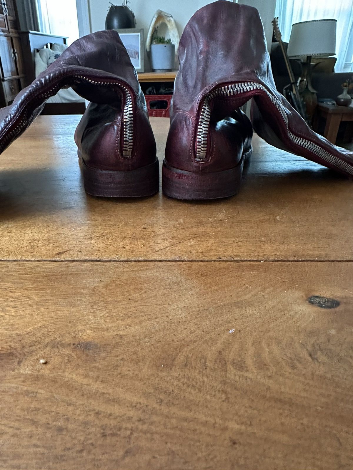 Guidi Guidi 989 in Maroon Horsehide Size US 10.5 / EU 43-44 - 4 Thumbnail