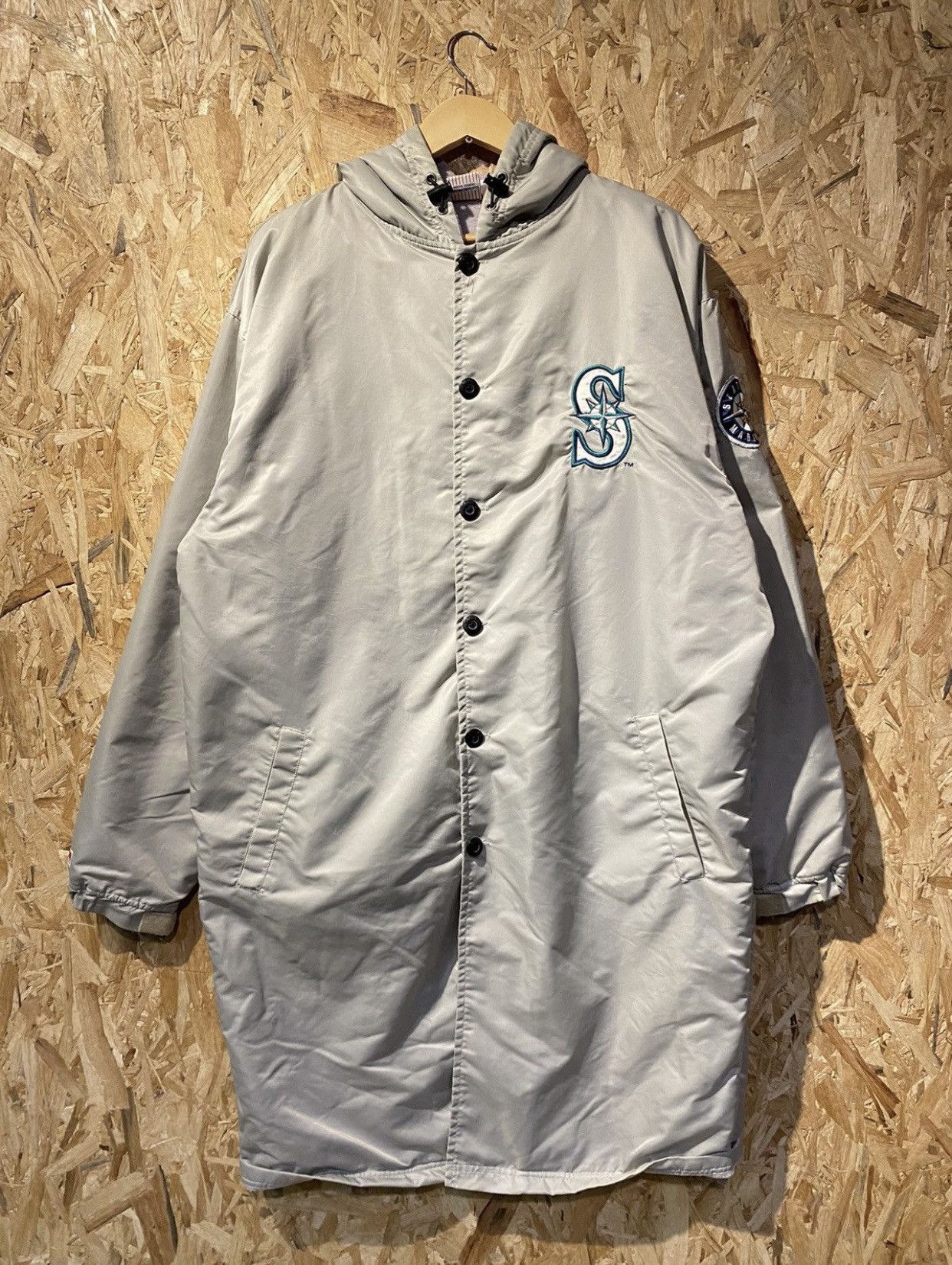 MLB × Vintage Vintage 90s Rain jacket Seattle mariners baseball MLB Size US L / EU 52-54 / 3 - 2 Thumbnail
