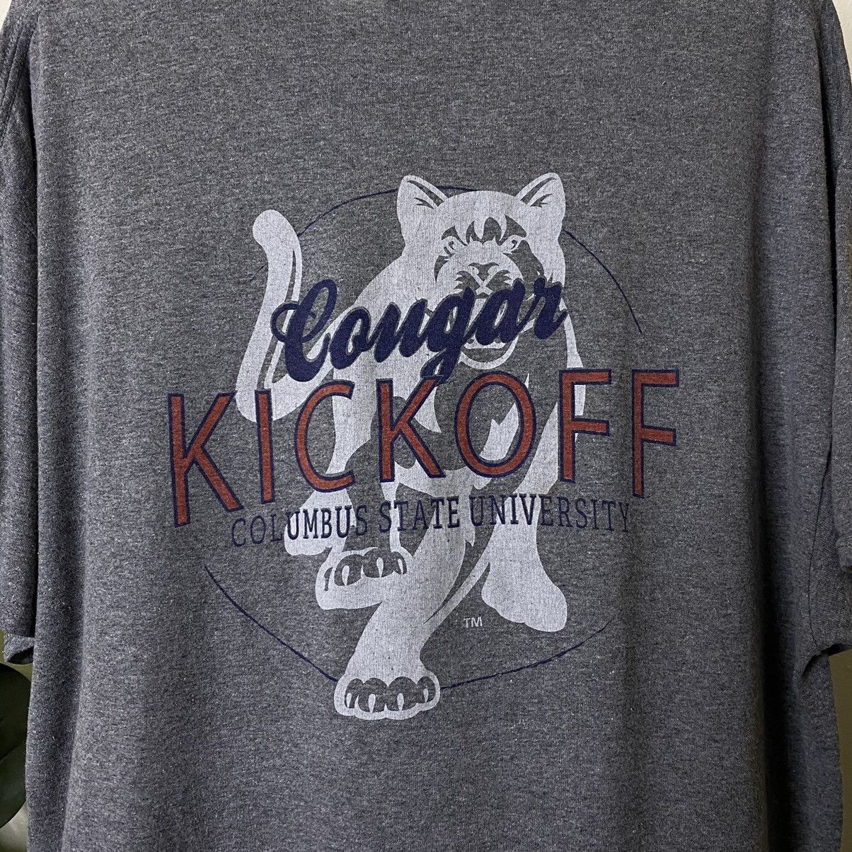 NCAA × Vintage Y2K Columbus State University Cougar NCAA T Shirt Size US L / EU 52-54 / 3 - 6 Thumbnail