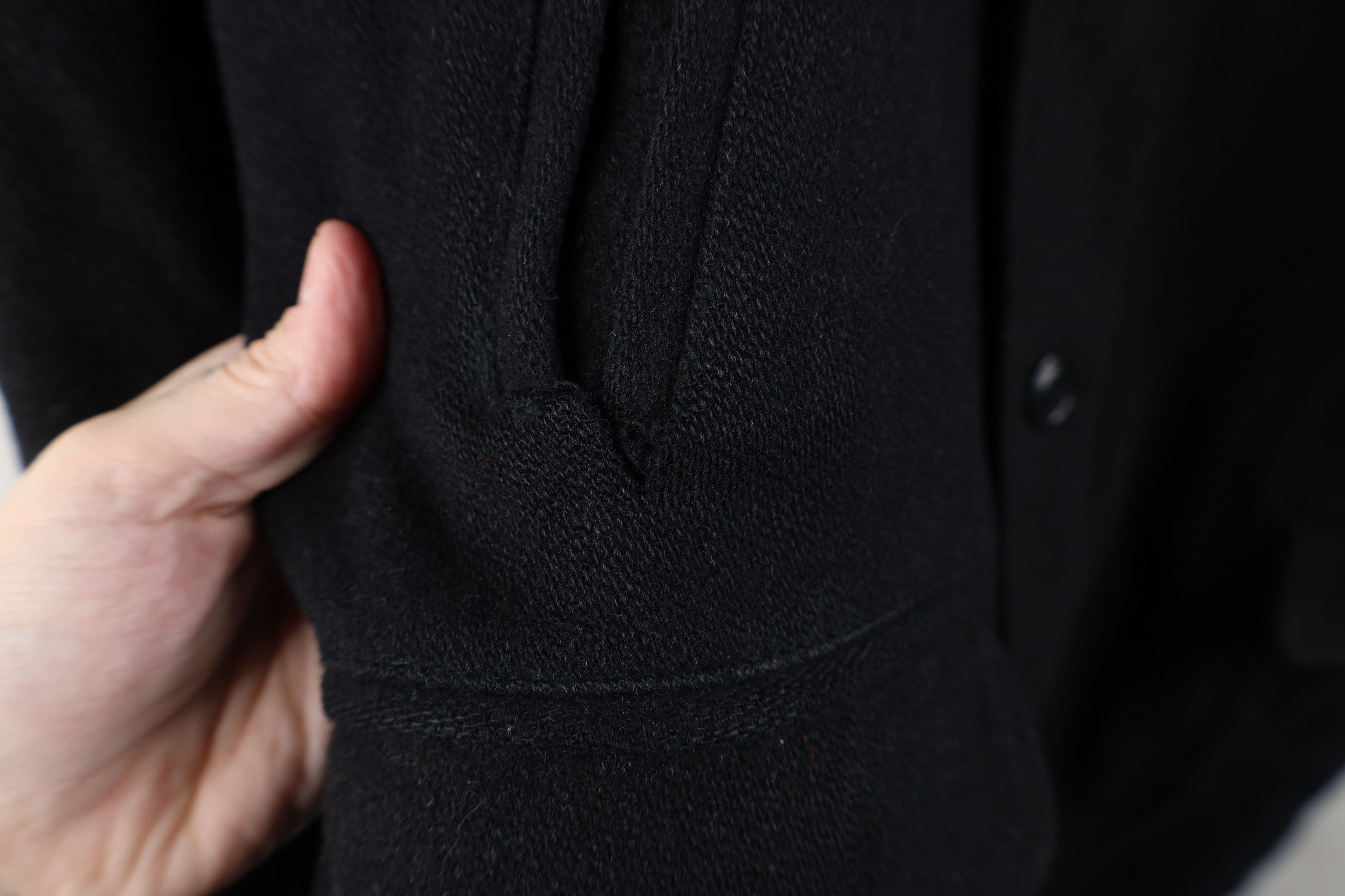J.Crew J Crew Quilt Lined Wool University Jacket Coat Black Size US L / EU 52-54 / 3 - 4 Thumbnail