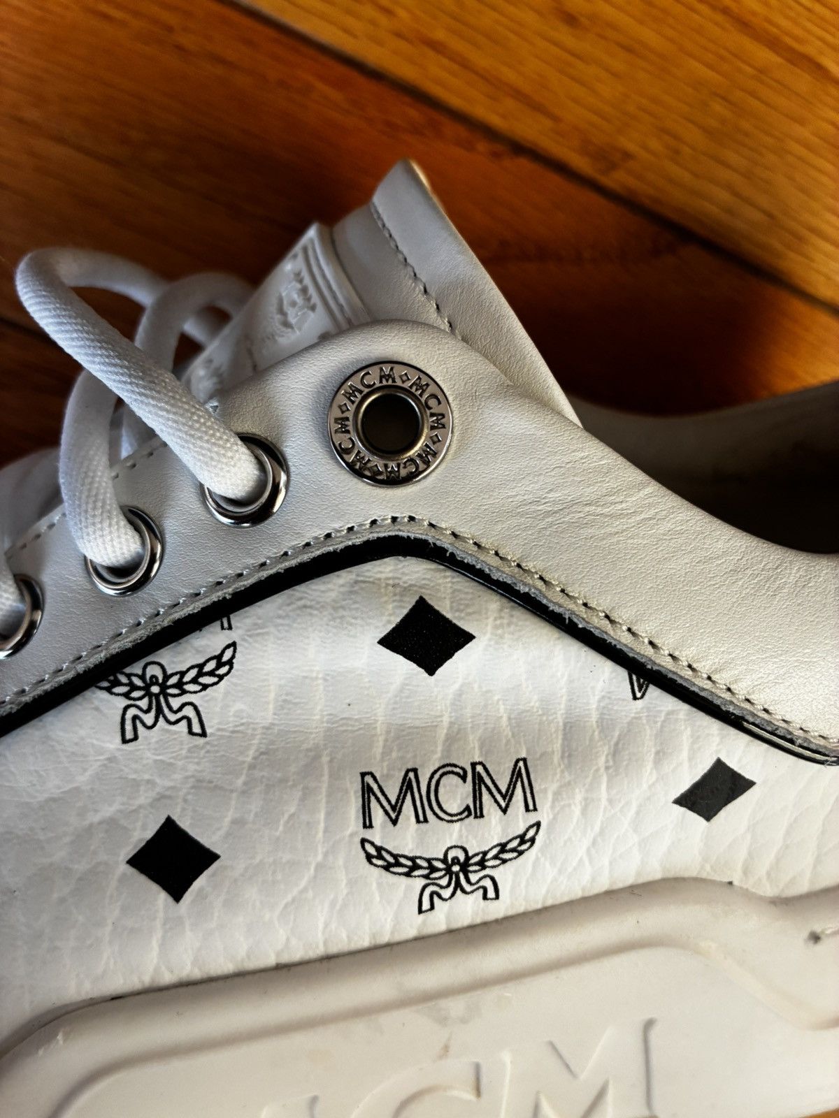 MCM MCM SKYWARD PLATFORM H.S White Size US 5.5 / IT 35.5 - 6 Thumbnail