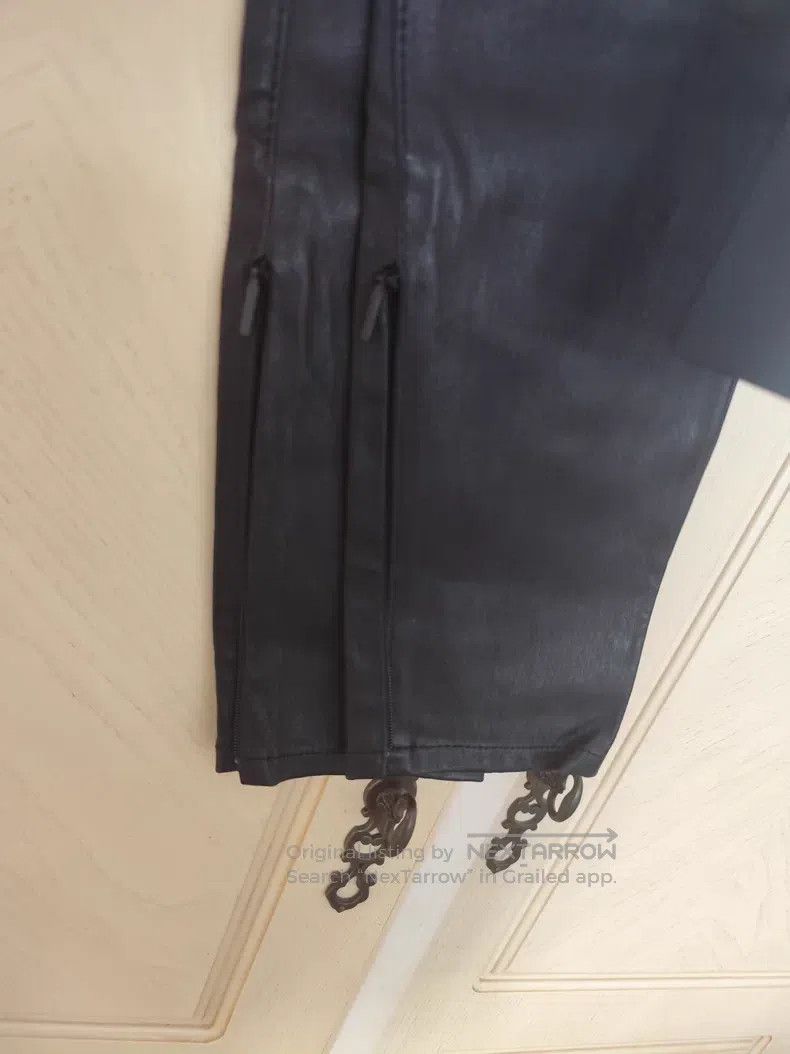 Saint Laurent Paris Saint Laurent Paris size F38 Zipper Women's Slim Leg Leathe Size 23" - 8 Thumbnail