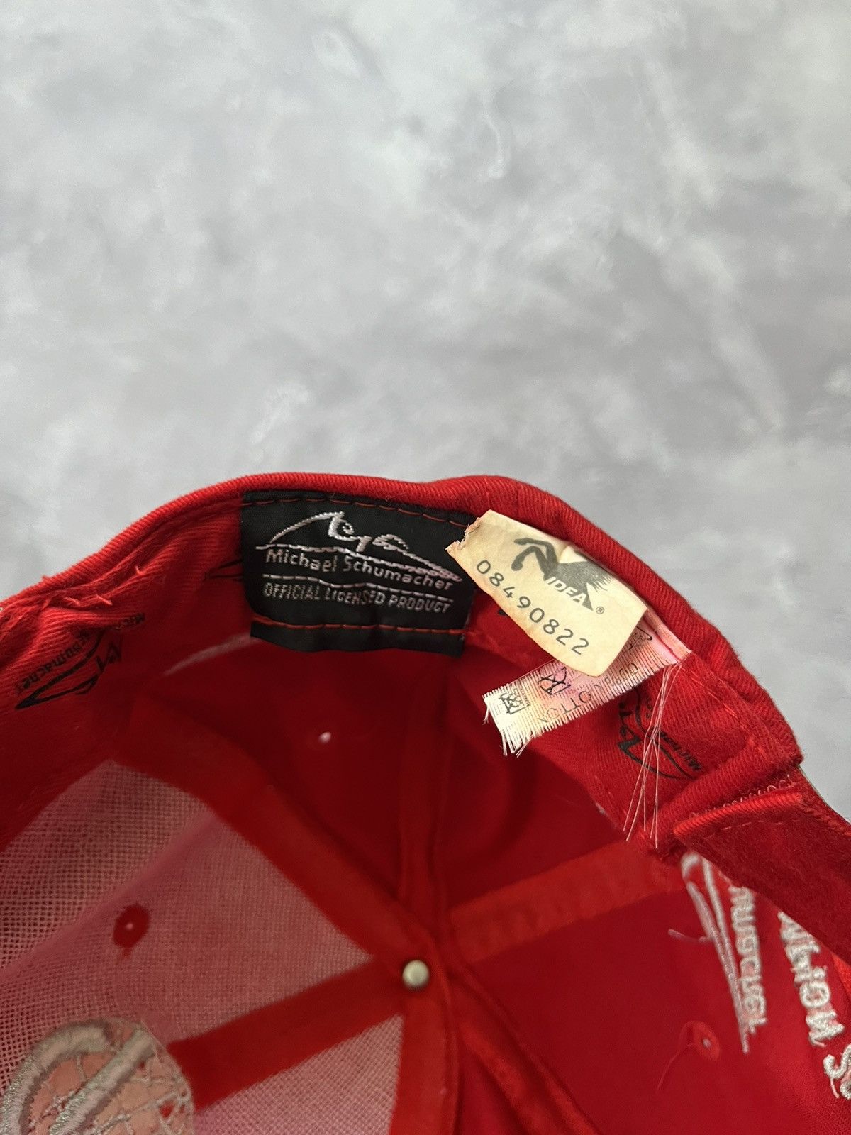 Ferrari Vintage Ferrari Michael Schumacher Racing Cap 2000s Size ONE SIZE - 7 Thumbnail