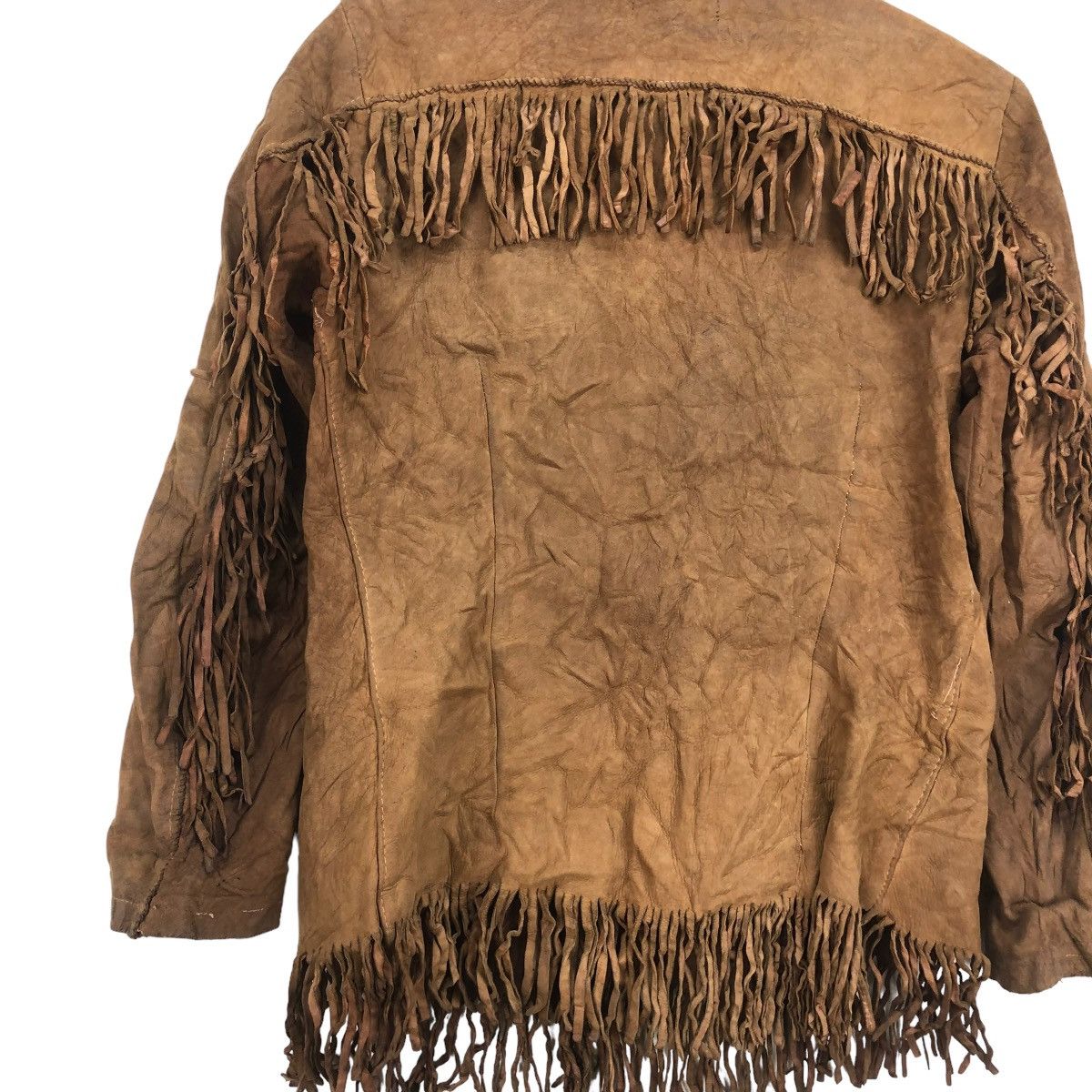 Buzz Rickson's 🔥United Carr Western Cowboy Jacket Fringed Leather Size S / US 4 / IT 40 - 4 Thumbnail