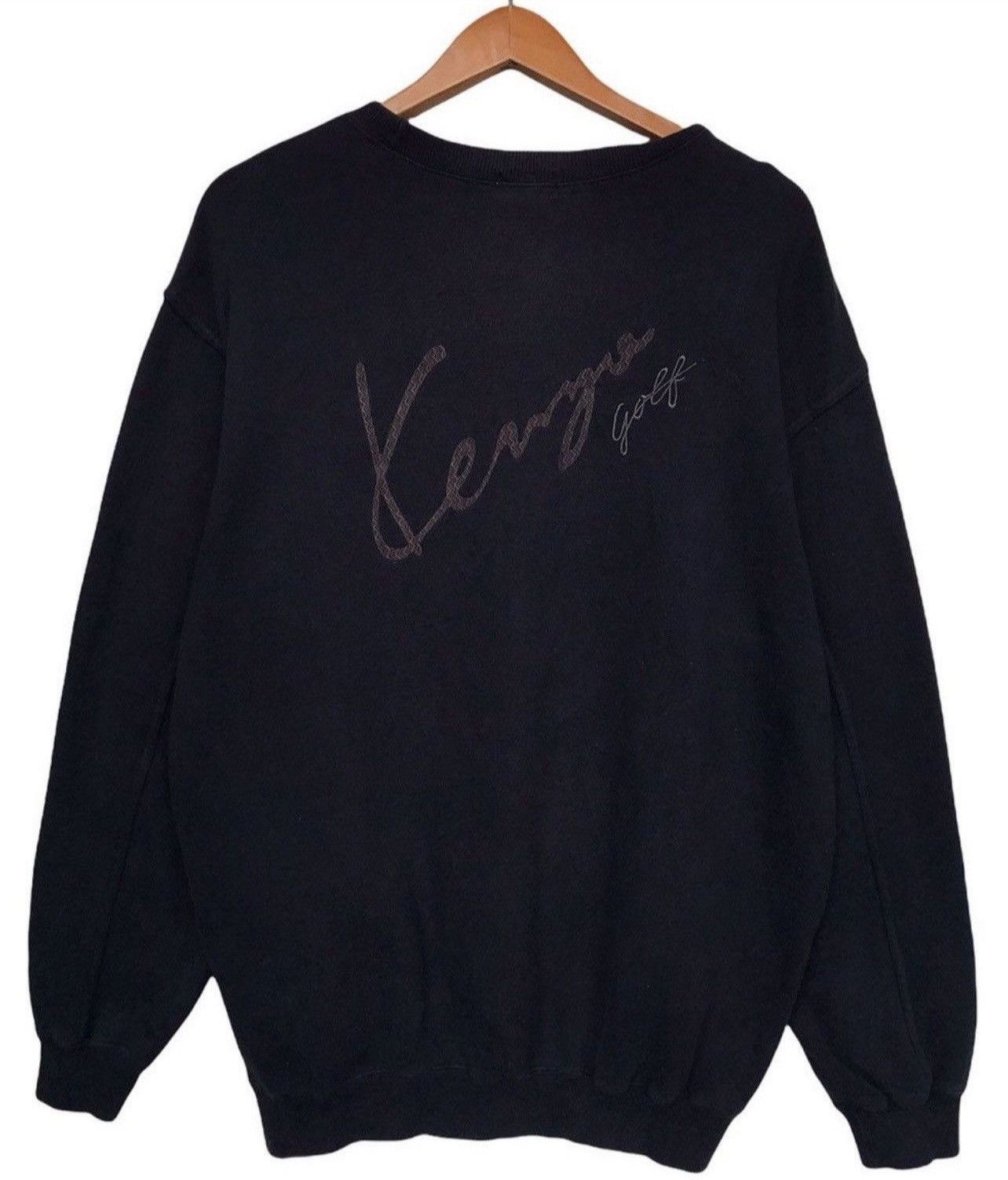 Kenzo Black luftiger Signature Logo