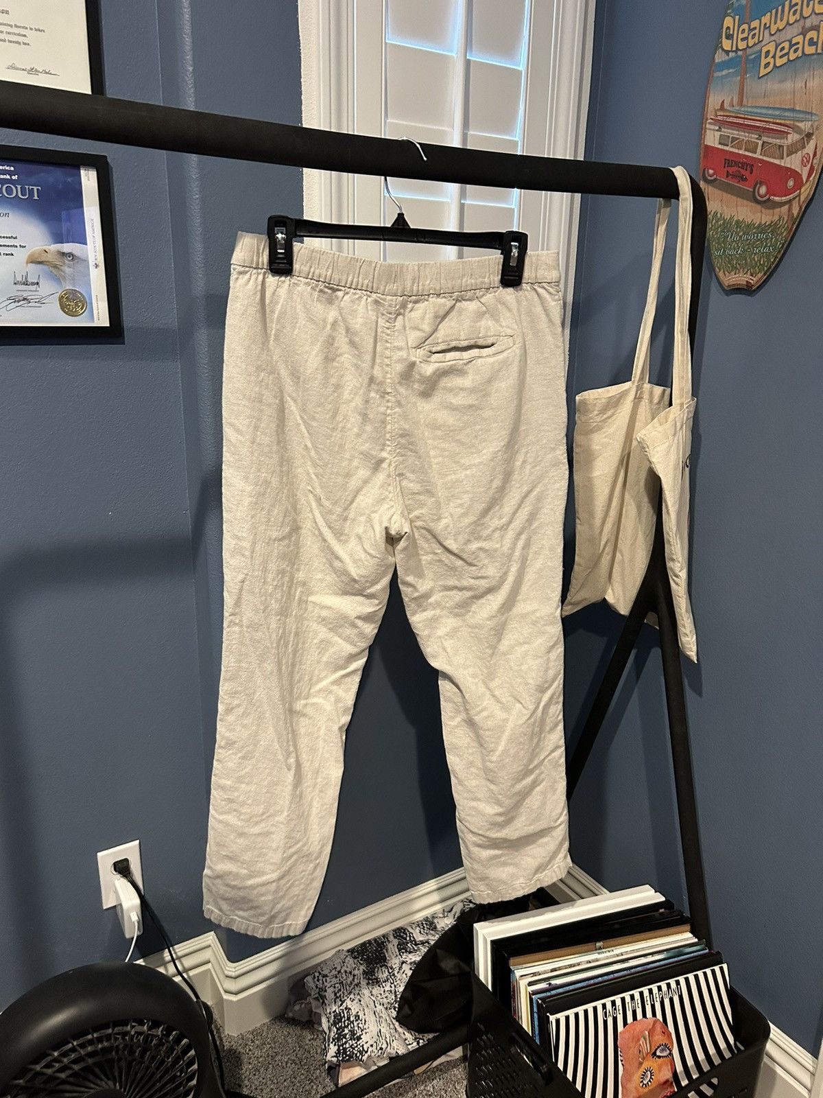 H&M H&M Regular Fit Linen Pants - S Size US 30 / EU 46 - 2 Thumbnail
