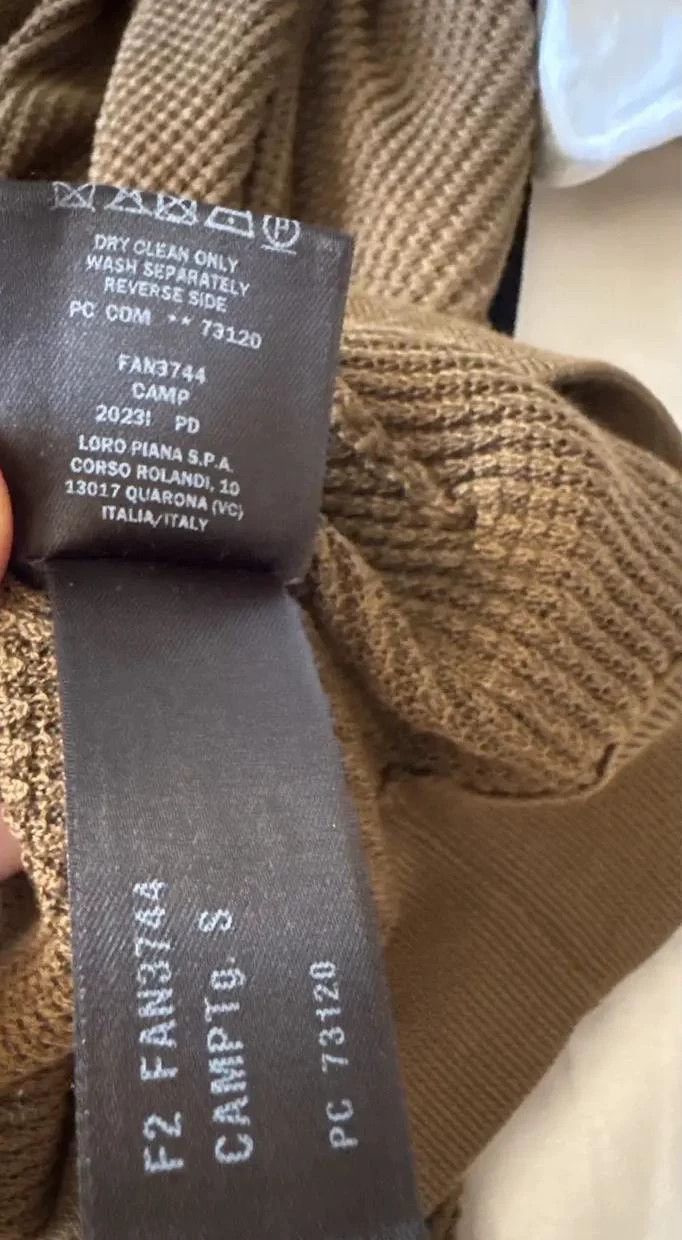 Loro Piana LORO PIANA Men's knitwear Size US S / EU 44-46 / 1 - 7 Thumbnail
