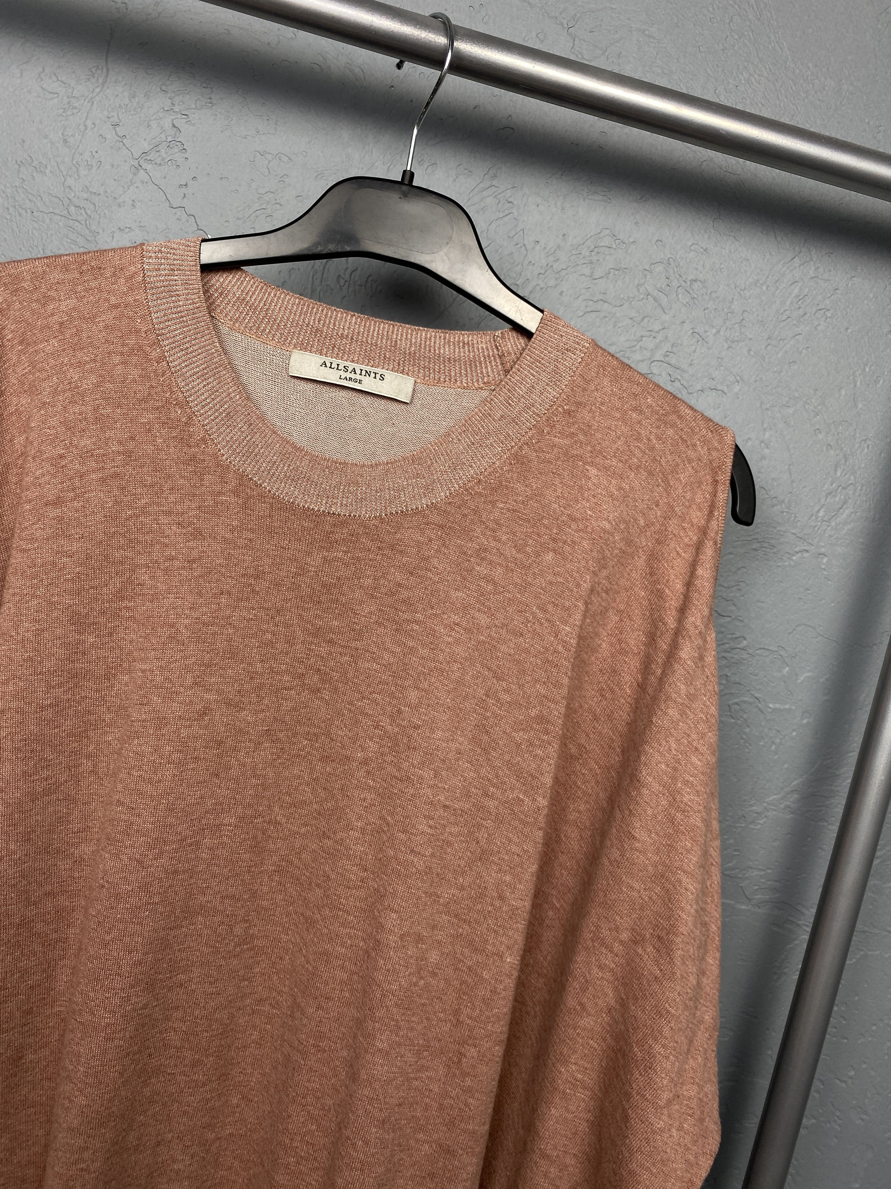 Allsaints Allsaints Vintage Womens Reya Top Knit Sweater Size L / US 10 / IT 46 - 2 Thumbnail