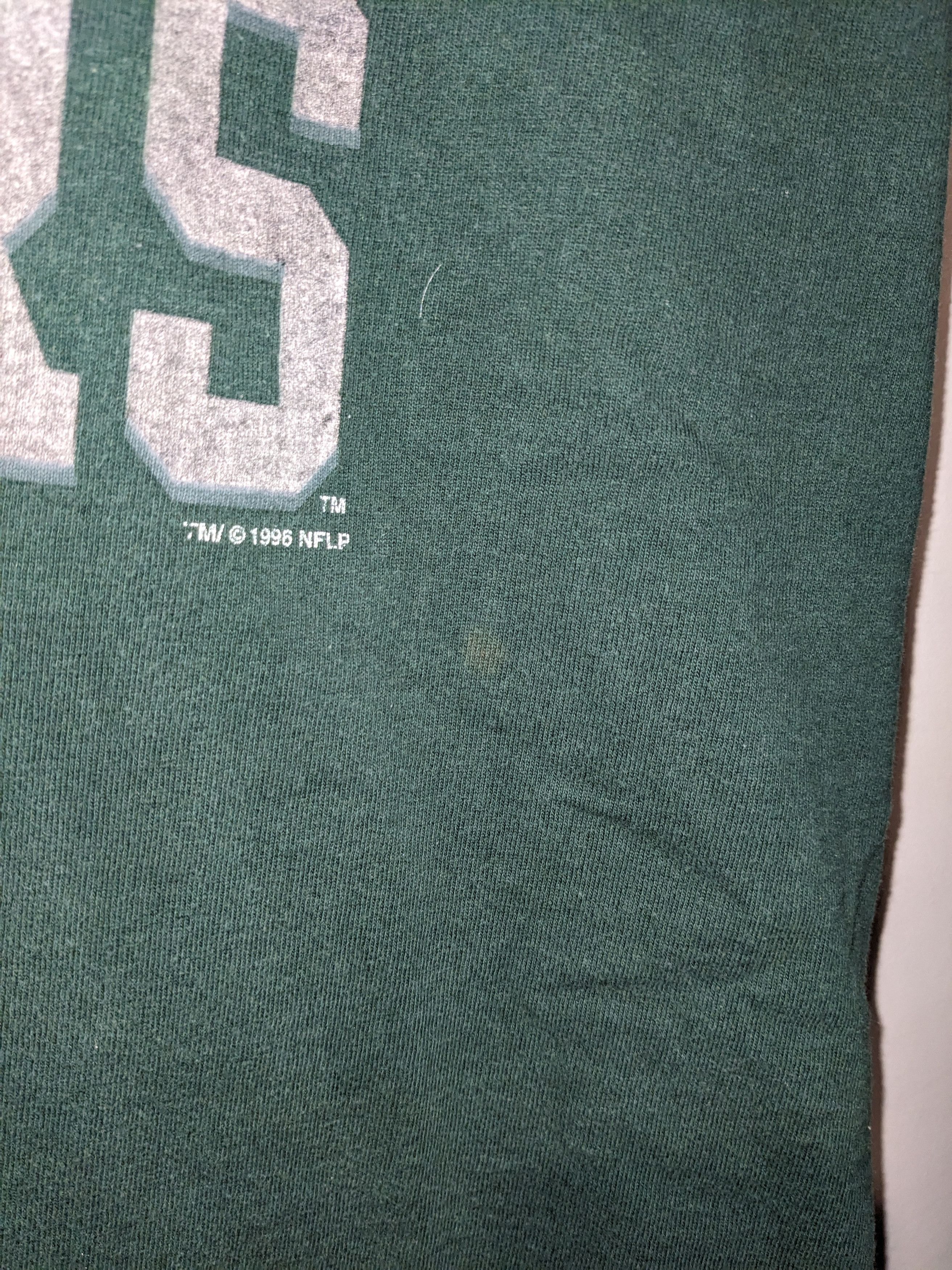 NFL × Vintage Vintage 1996 Green Bay Packers NFL Football Player T-Shirt Size US L / EU 52-54 / 3 - 6 Thumbnail