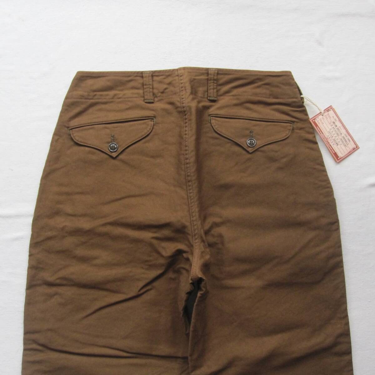 Freewheelers S-8 AVIATORS’ TROUSERS 36 SEPIA BROWN Size US 36 / EU 52 - 10 Thumbnail
