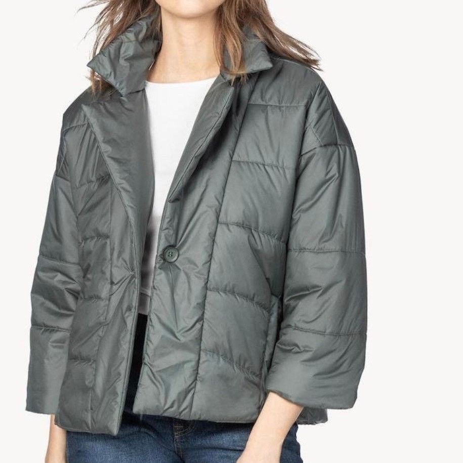 Other Lilla P Notch Collar Quilted Jacket Size XS / US 0-2 / IT 36-38 - 7 Thumbnail