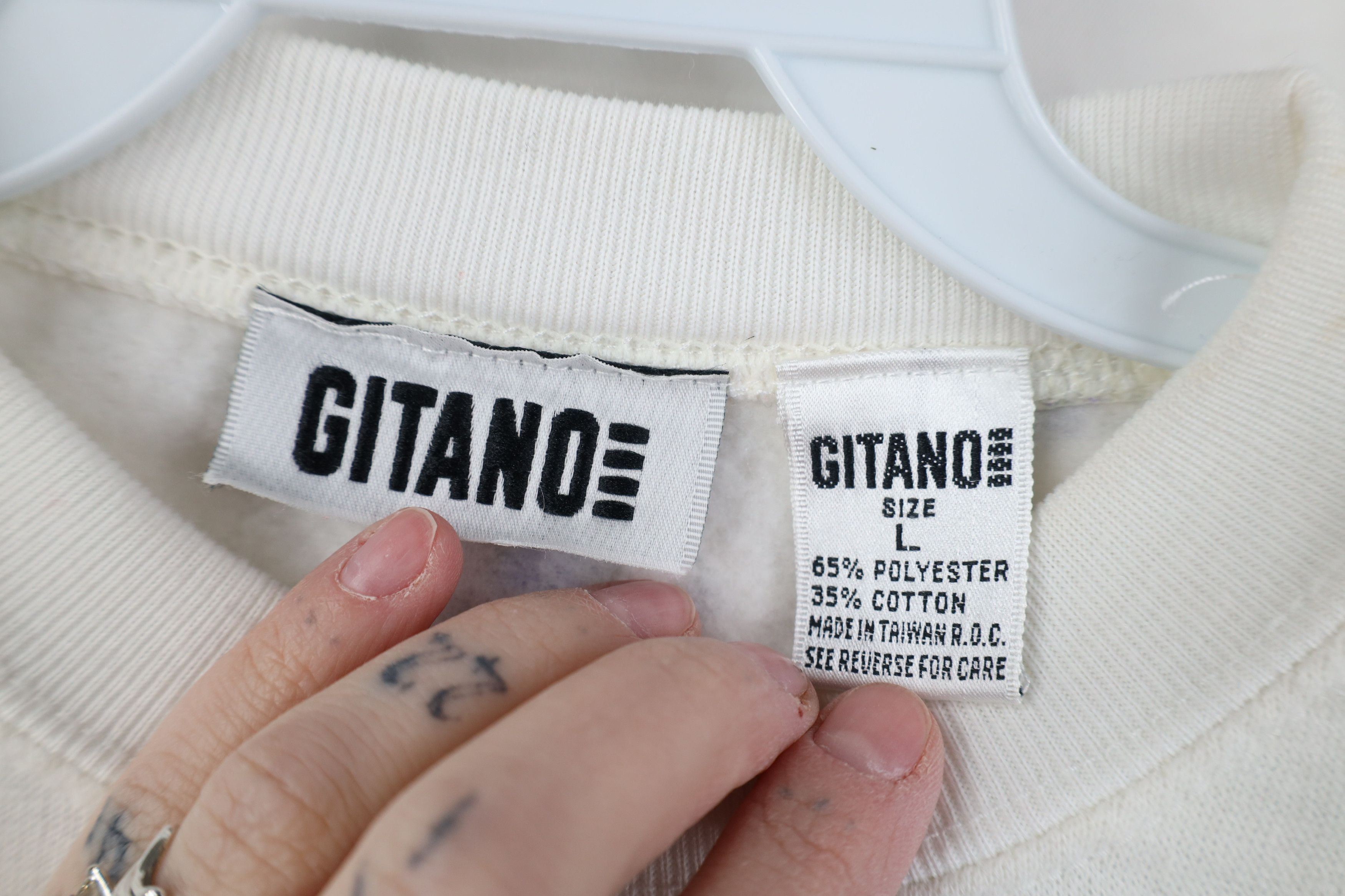 Vintage Vintage 90s Streetwear All Over Print Crewneck Sweatshirt Size L / US 10 / IT 46 - 4 Thumbnail