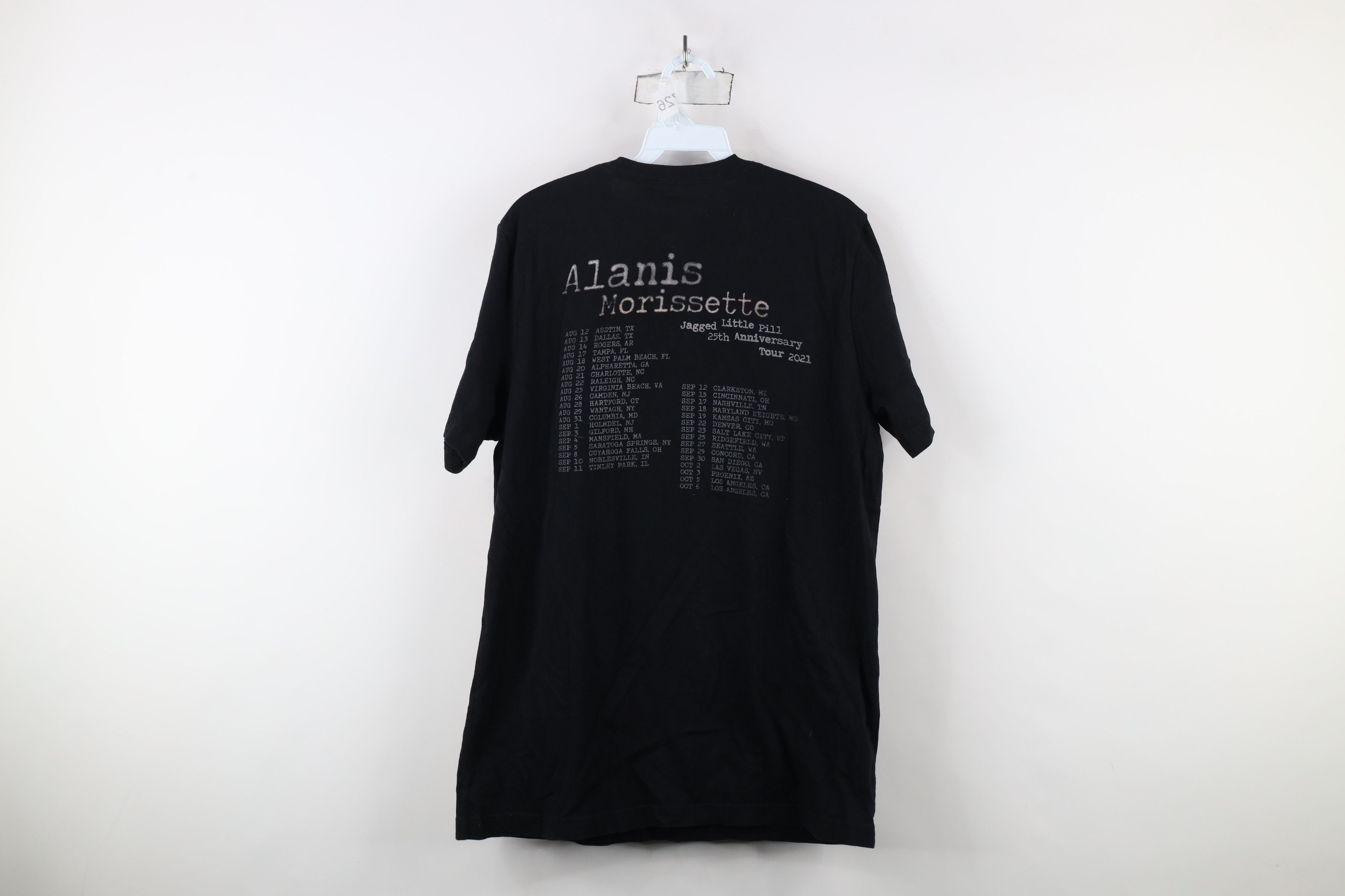 Vintage Y2K Little Pill 25th Anniversary Tour Morissette T-Shirt Size US L / EU 52-54 / 3 - 11 Thumbnail