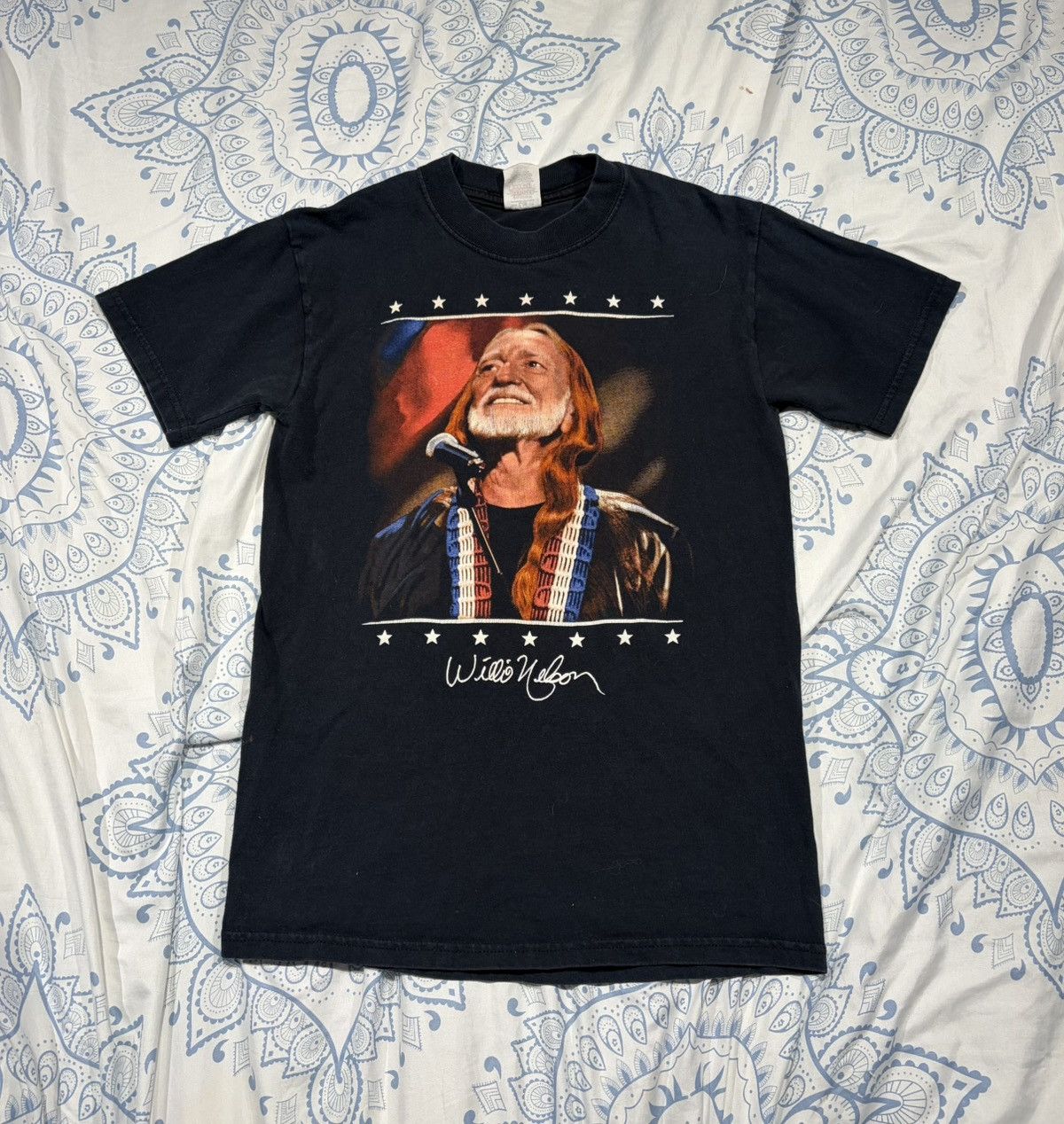 Vintage Willie Nelson Shirt Small Size US S / EU 44-46 / 1 - 1 Thumbnail