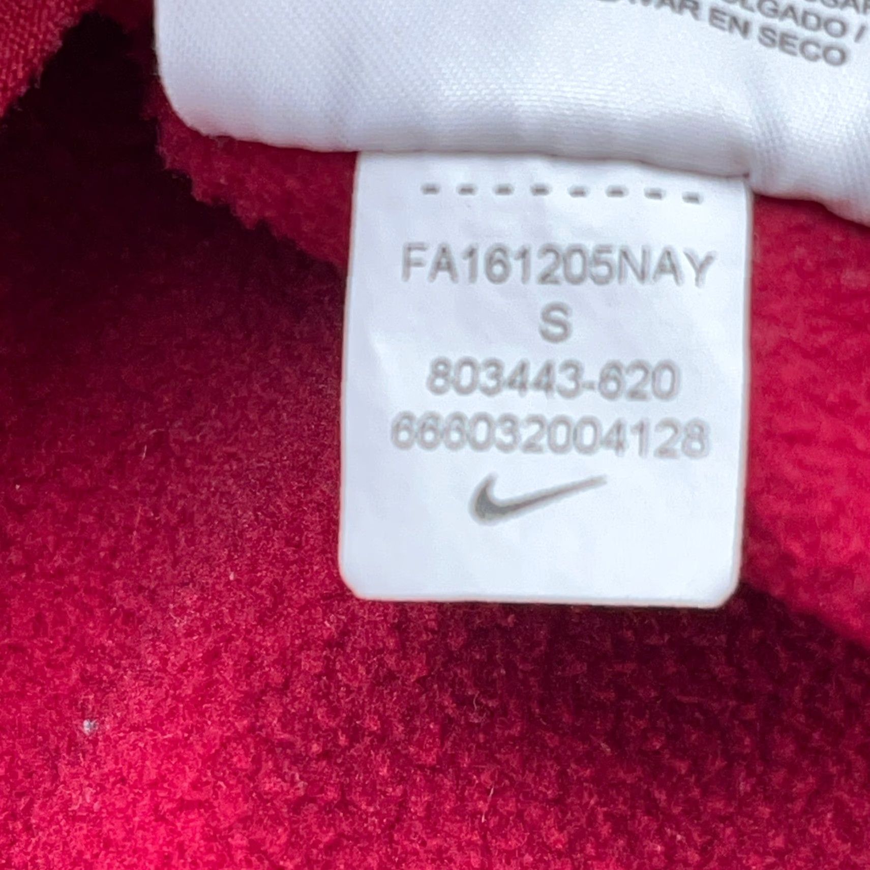 Nike Nike Hoodie Women Small Pink Sweatshirt Pullover Dri Fit Active Therma Logo Graphic Print Casual All Seasons Size S / US 4 / IT 40 - 5 Thumbnail