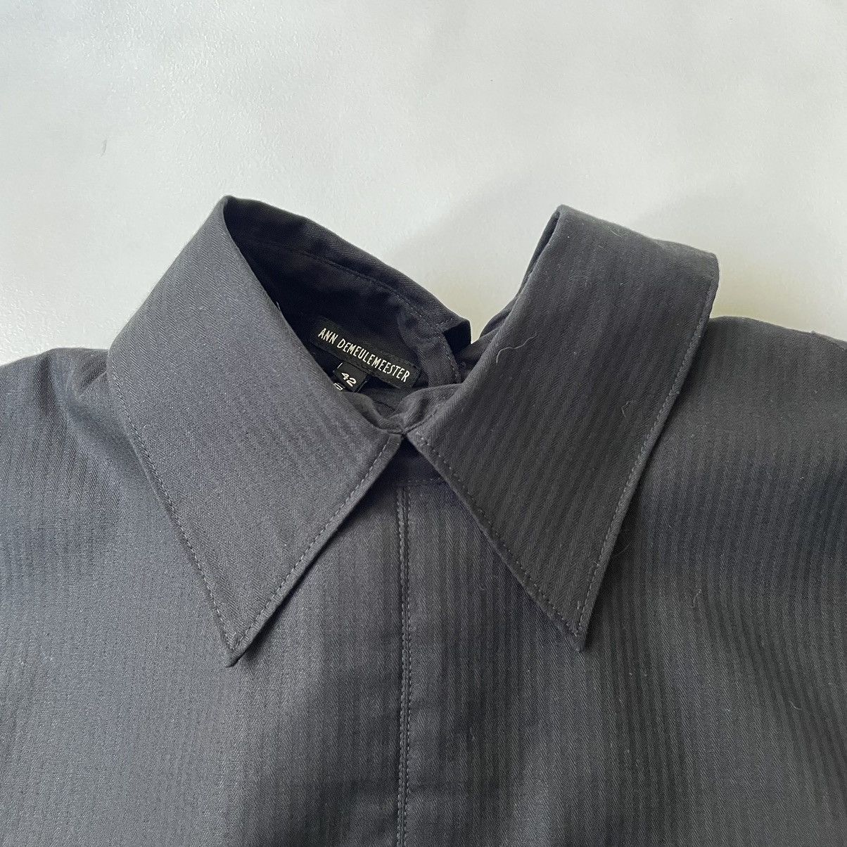 Ann Demeulemeester Bondage Strap Bib Shirt Size M / US 6-8 / IT 42-44 - 4 Thumbnail