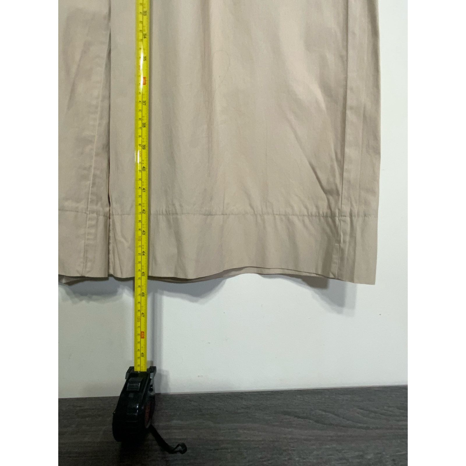 Forever 21 Forever 21 Paperbag Cream Belted Flax Linen Rayon Wide Leg L Size 34" / US 12 / IT 48 - 8 Thumbnail