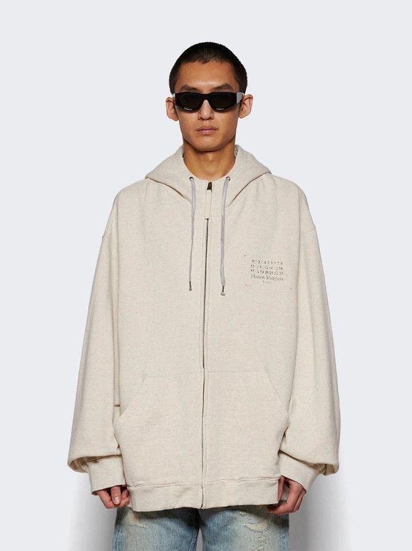 Maison Margiela o1mle0226 Sweat Jacket in Neutrals Size US L / EU 52-54 / 3 - 2 Thumbnail