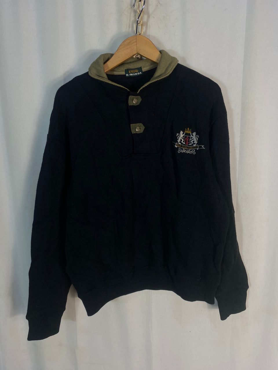 Japanese Brand × Vintage Vintage Ramonda embroidered logo sweatshirt Size US M / EU 48-50 / 2 - 3 Thumbnail