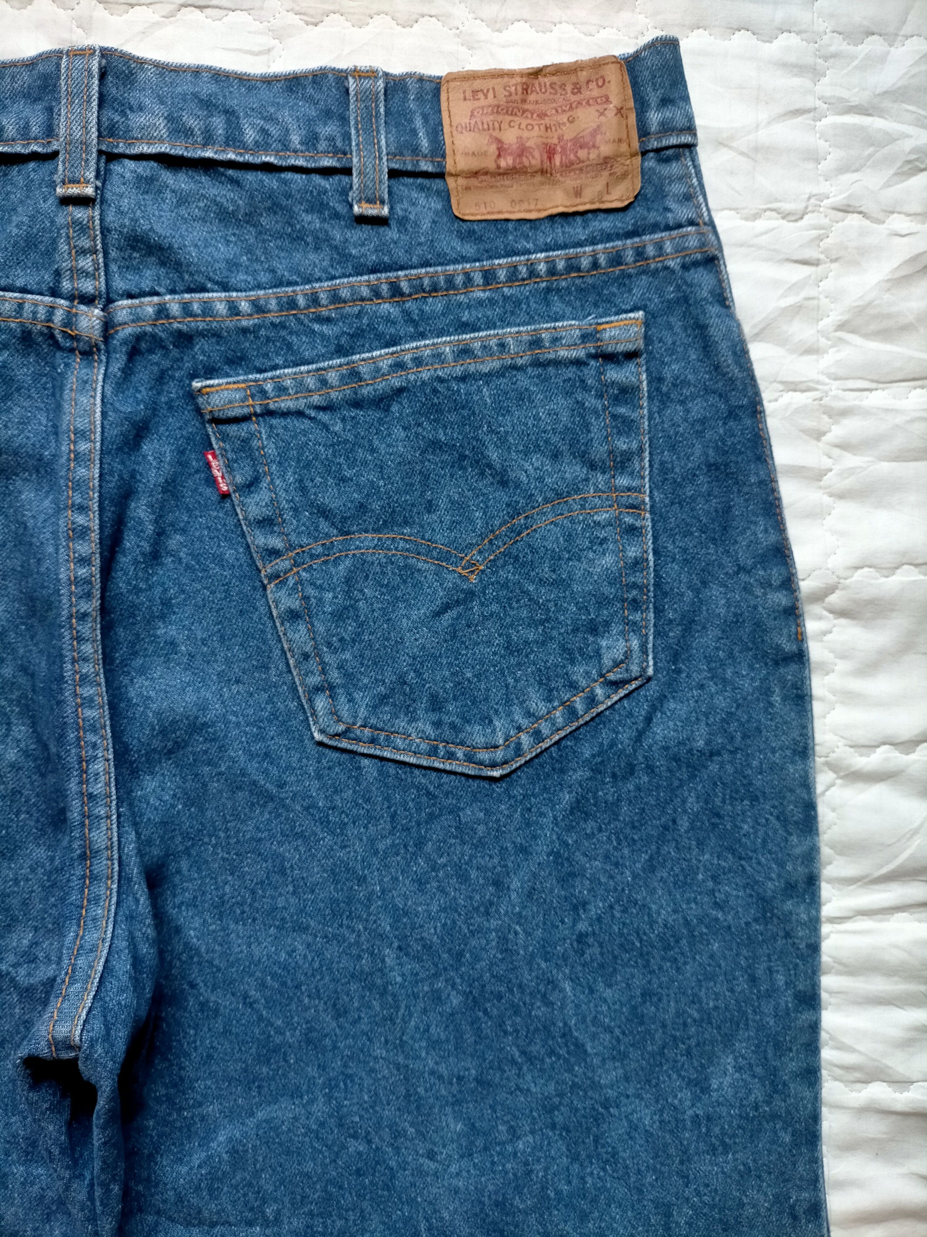 Levi's Vintage 80s Levis 510 usa denim pants Size US 34 / EU 50 - 1 Thumbnail