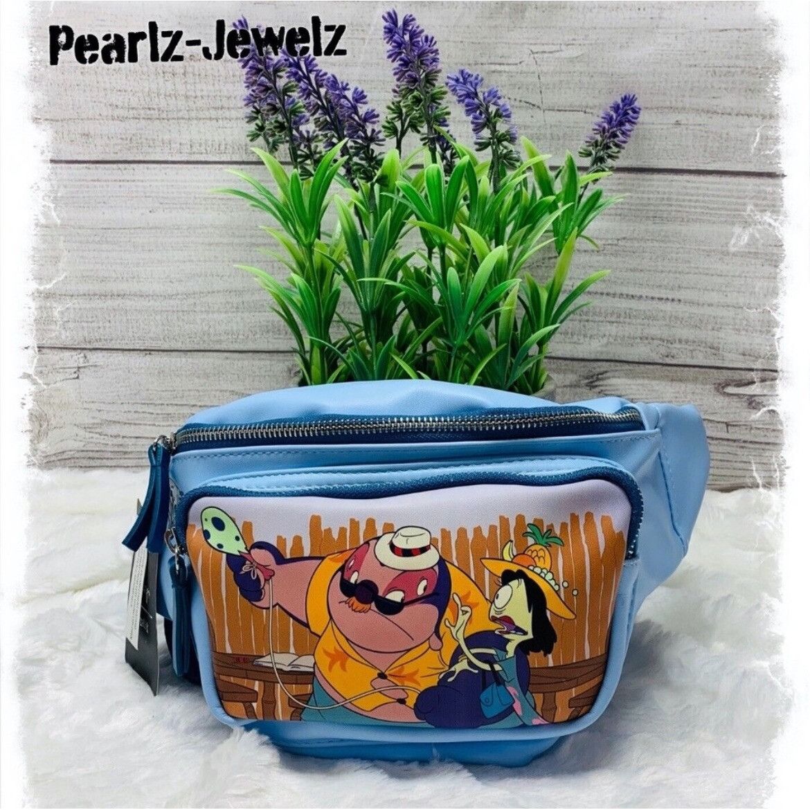 Disney Loungefly Disney Lilo & Stitch Badness Level Fanny Pack BoxL Size ONE SIZE - 1 Thumbnail