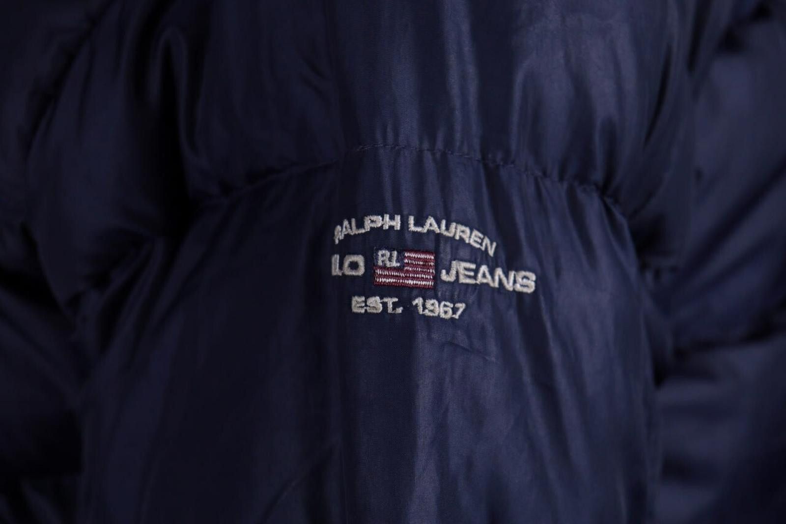 Designer Ralph Lauren Polo Jeans Co. Blue Down Puffer Jacket Size M Size M / US 6-8 / IT 42-44 - 6 Thumbnail