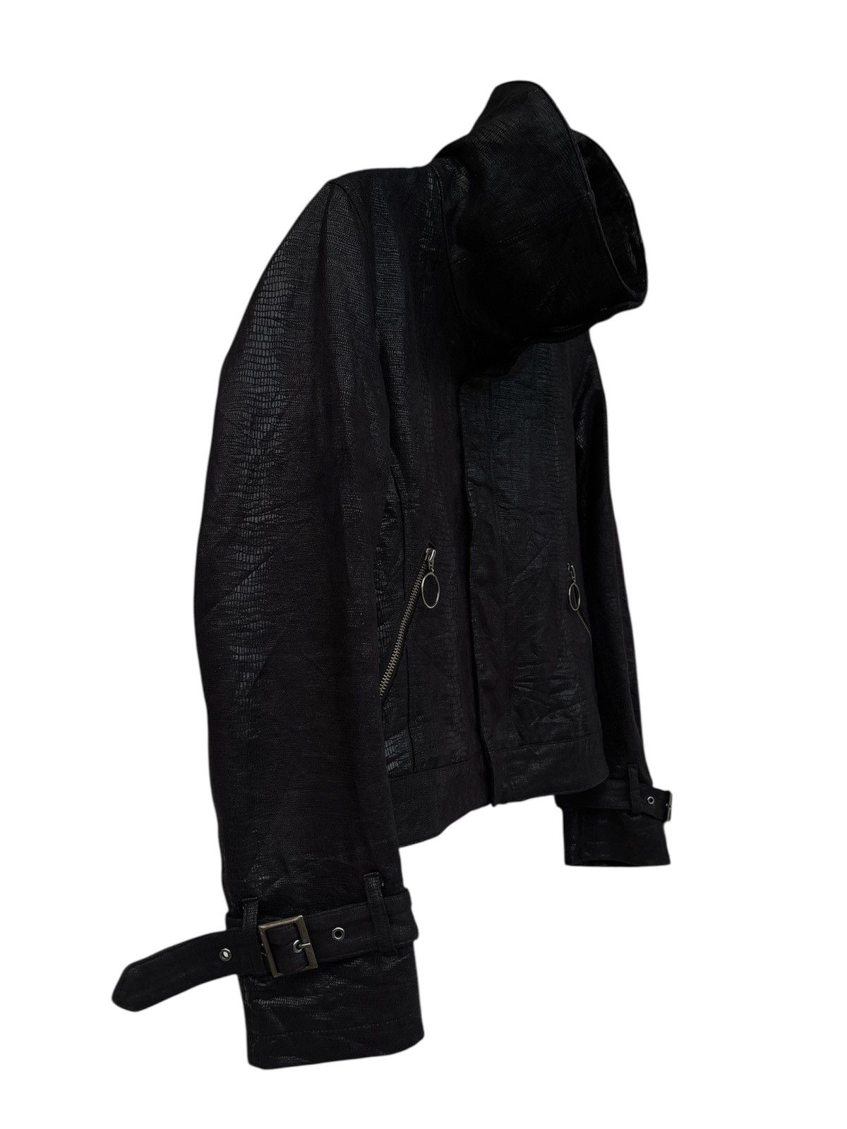14th Addiction Snakeskin High Neck Blouson Jacket Size US M / EU 48-50 / 2 - 2 Thumbnail