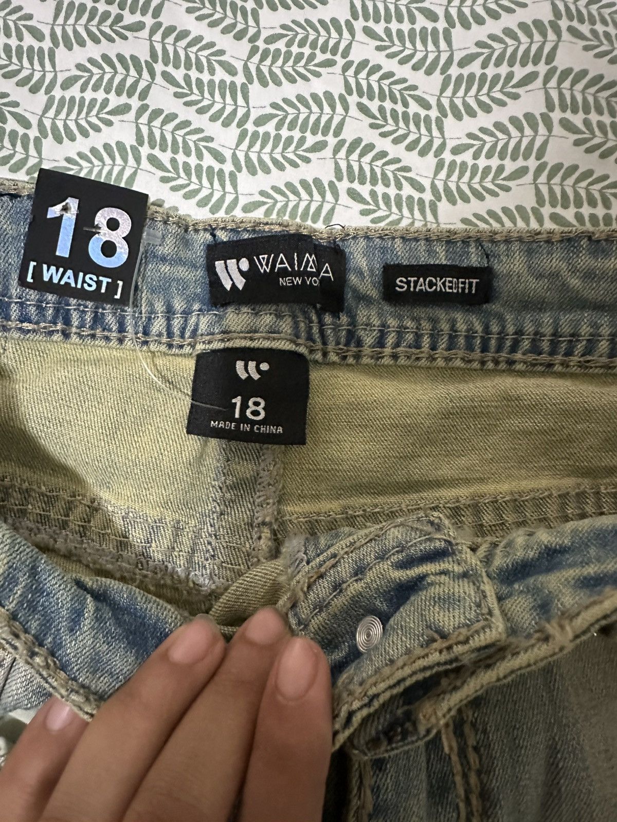 Waimea WAIMEA MAN SLIM FIT JEANS OR 14/16 YOUTH STACKED FIT Size US 26 / EU 42 - 3 Thumbnail