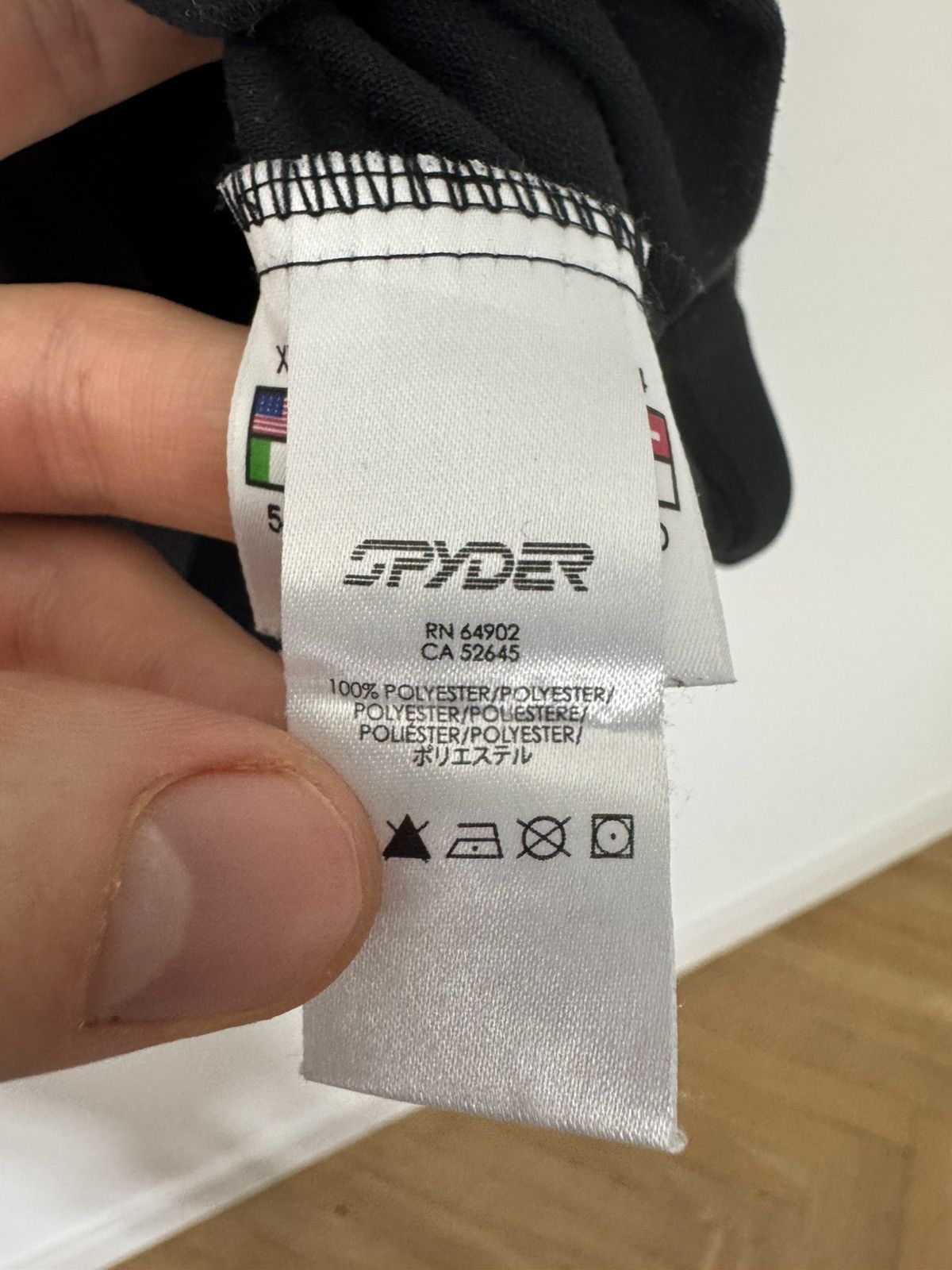 Spyder Vintage Y2k Spyder Spiderweb Active Top Spider Sport LS Size US XL / EU 56 / 4 - 6 Thumbnail