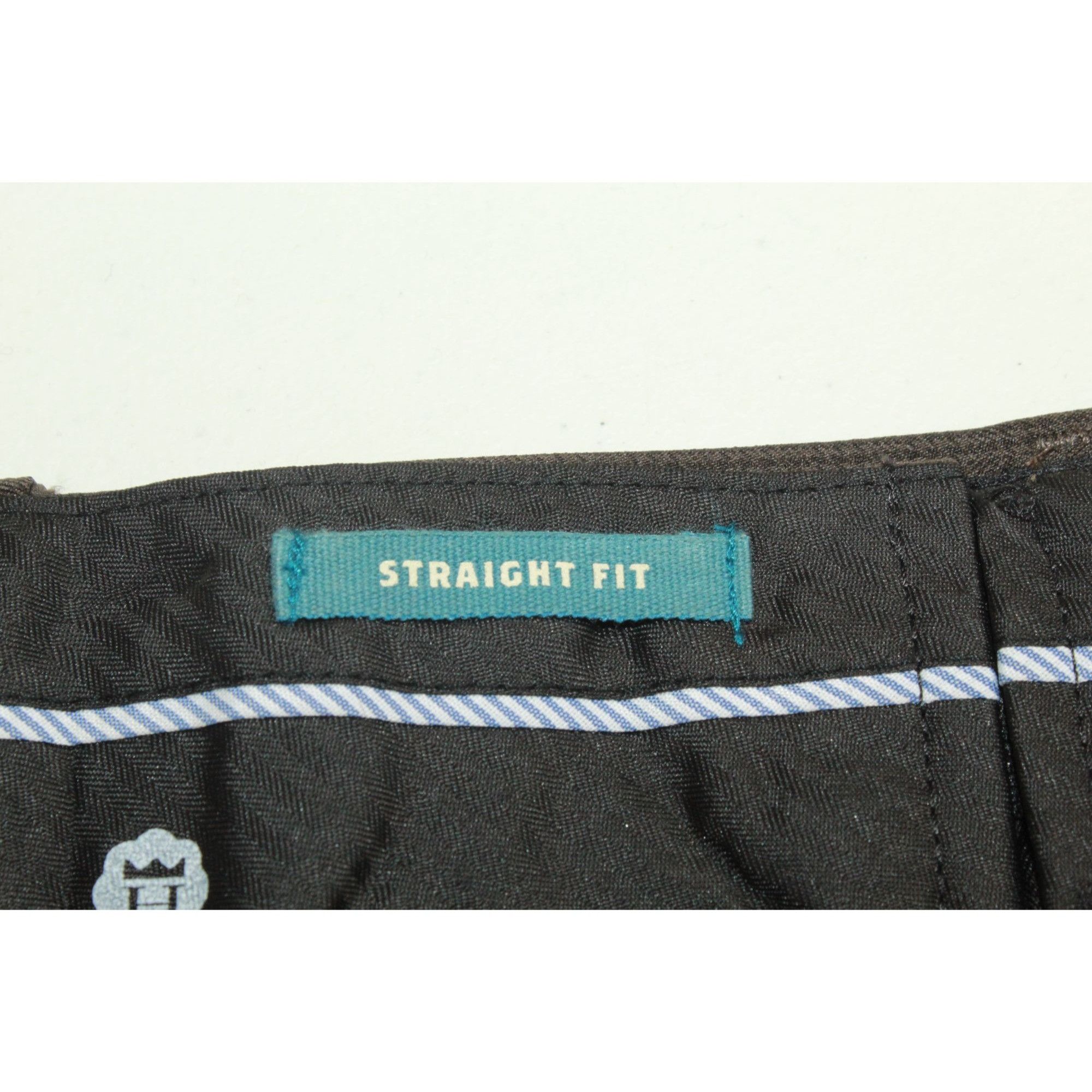 Haggar Haggar Men's Chocolate Plaid Eclo Slacks Size 32 Straight Size US 32 / EU 48 - 11 Thumbnail