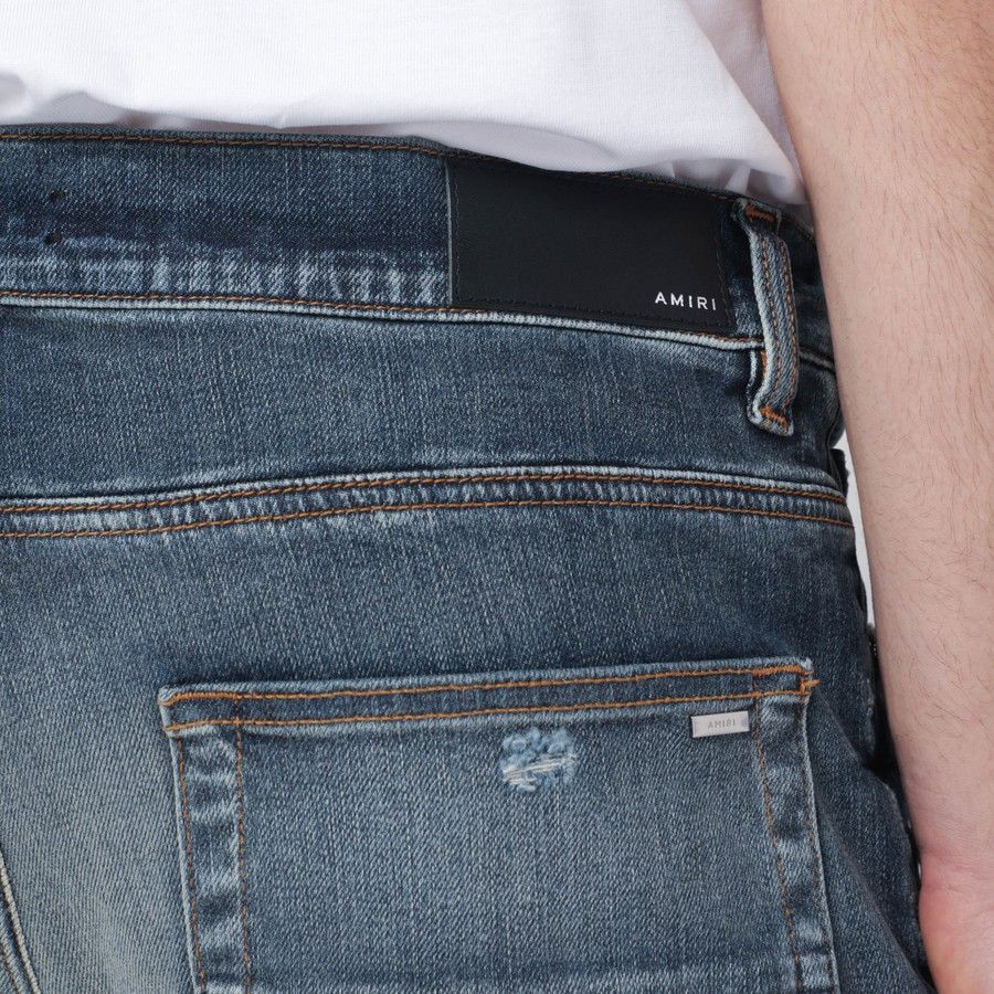 Amiri o1d2blof0226 MX1 Jeans in Blue Size US 33 - 5 Thumbnail