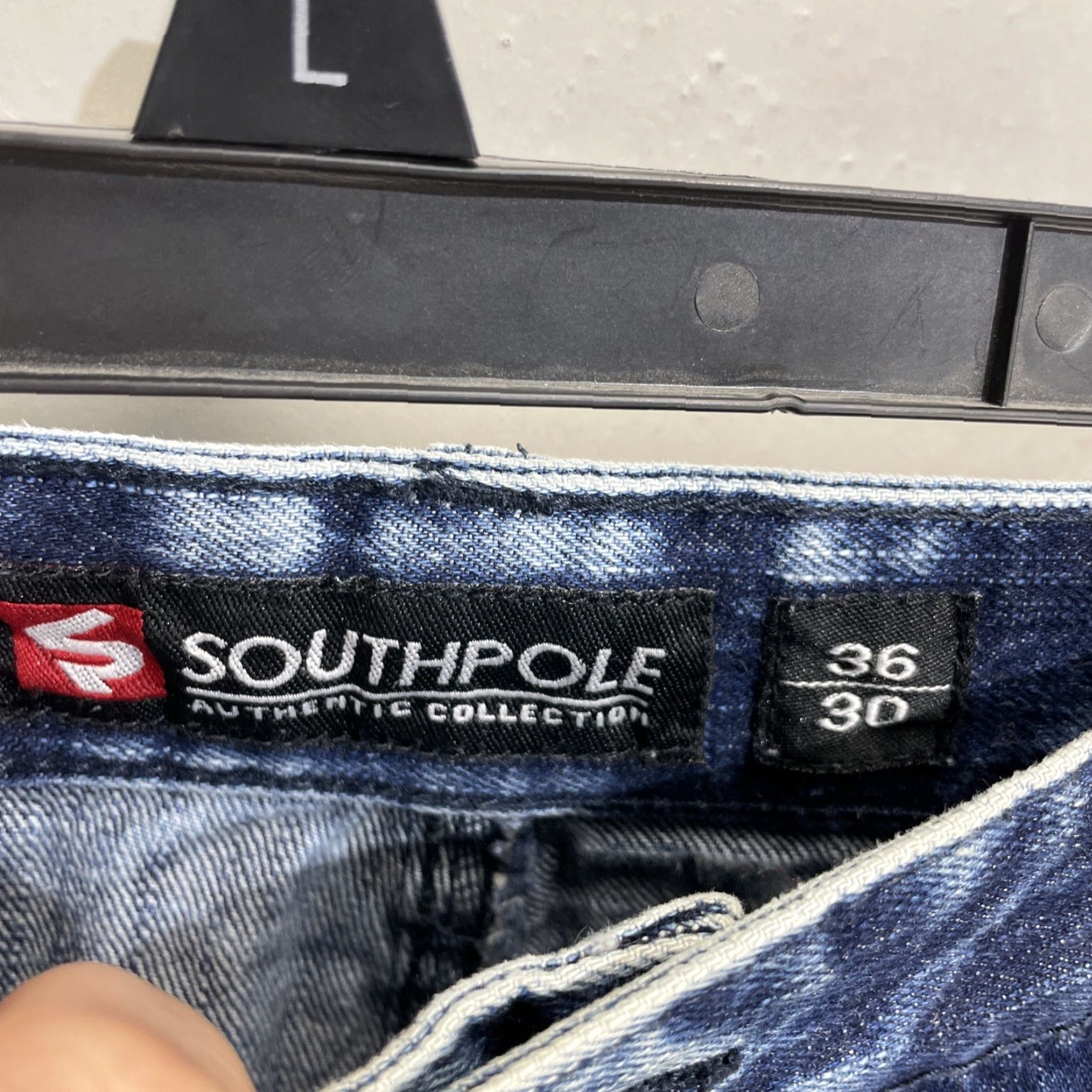 Southpole Southpole Jeans Hip Hop Blue 36x30 Distressed High Rise Regular 5-Pocket Denim Men’s Men Size US 36 / EU 52 - 7 Thumbnail